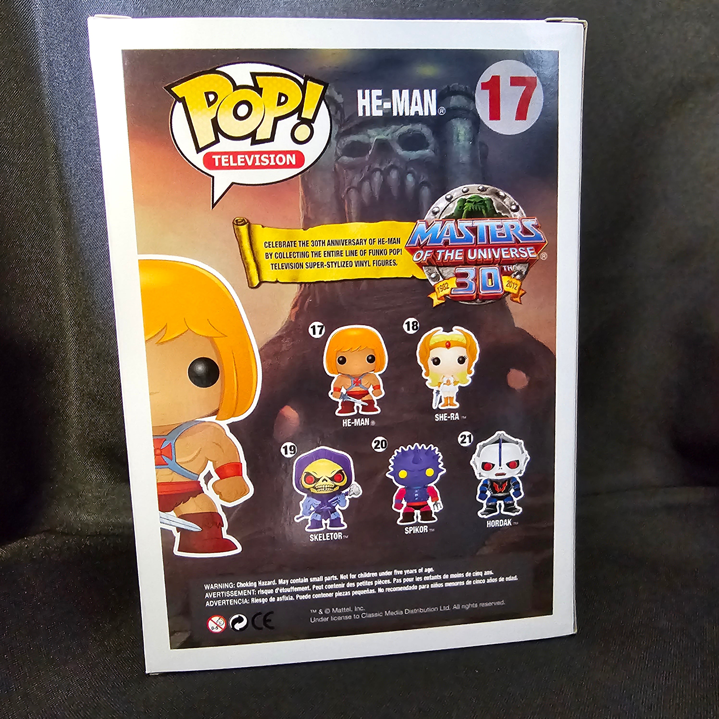 Masters of the Universe Pop! Vinyl Figure He-Man [17] - Fugitive Toys