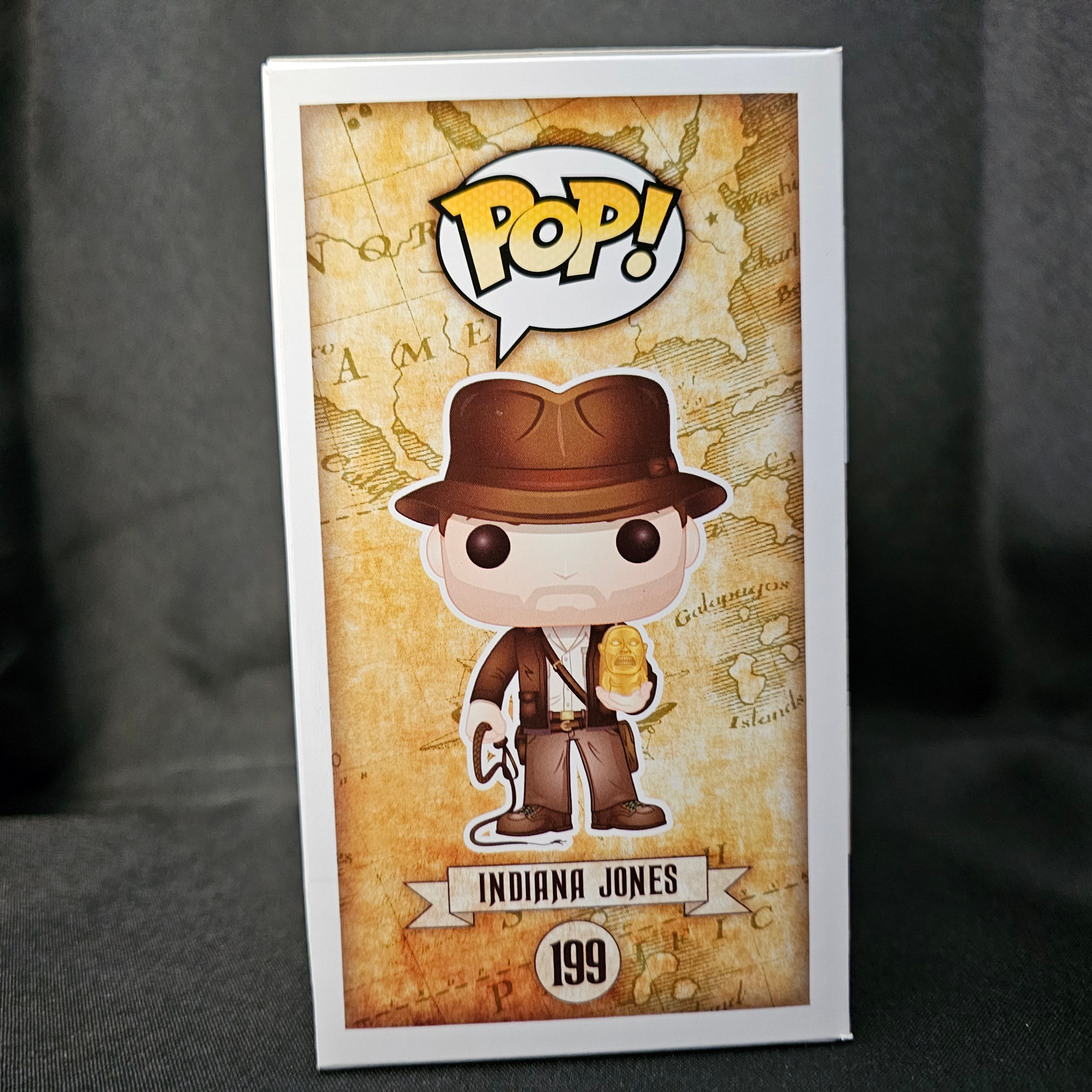 Disney Pop! Vinyl Figure Indiana Jones with Idol (SDCC 2016 Exclusive) [199] - Fugitive Toys