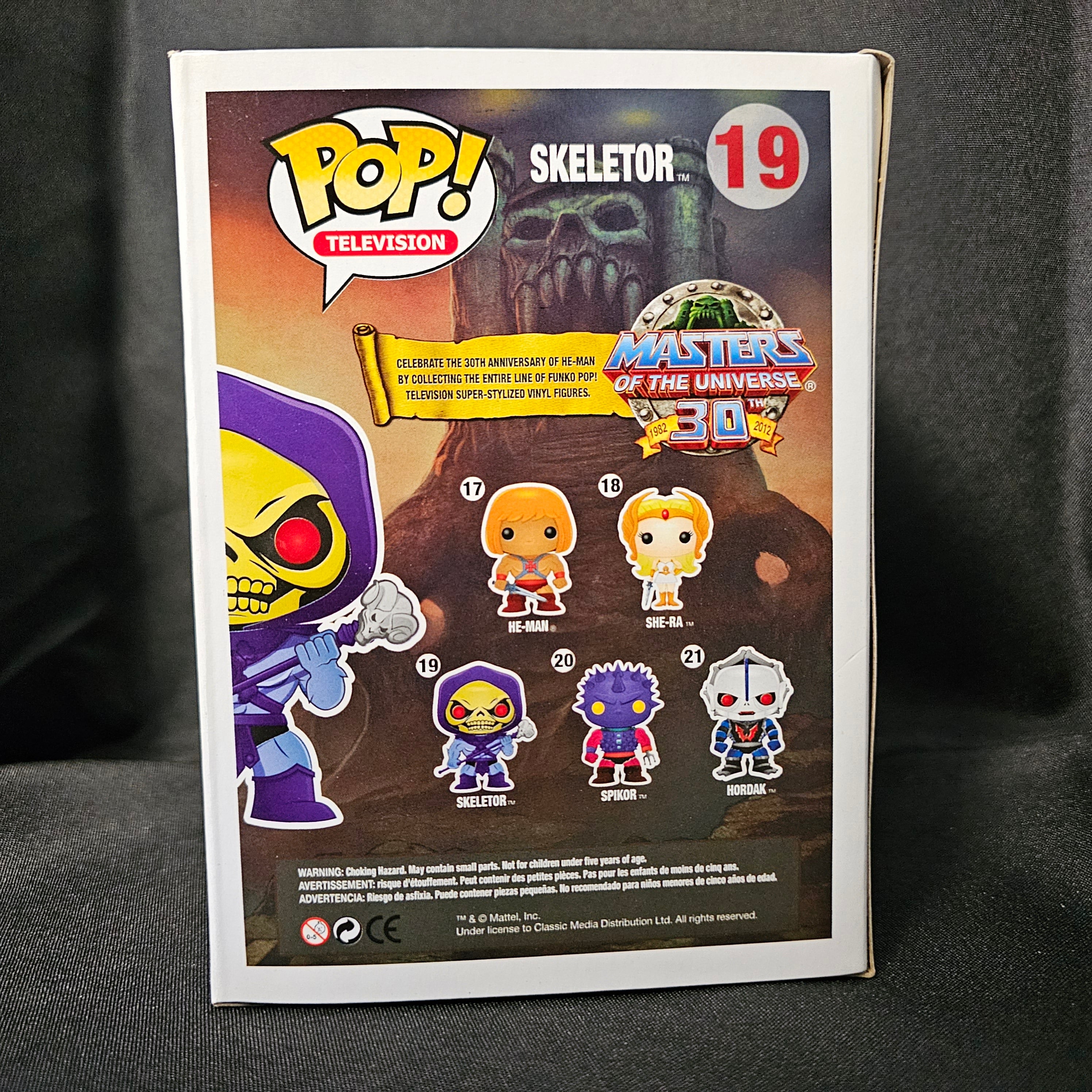 Masters of the Universe Pop! Vinyl Figure Skeletor [19] - Fugitive Toys