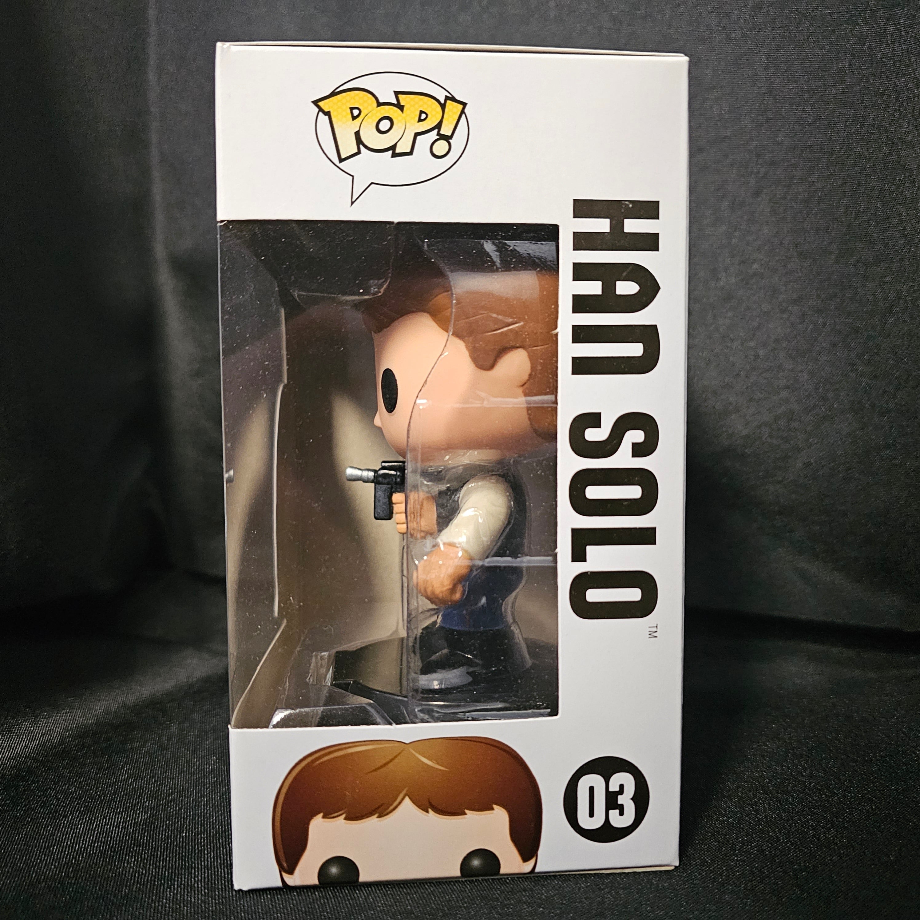 Star Wars Pop! Vinyl Bobblehead Han Solo [Re-Release] [03] - Fugitive Toys