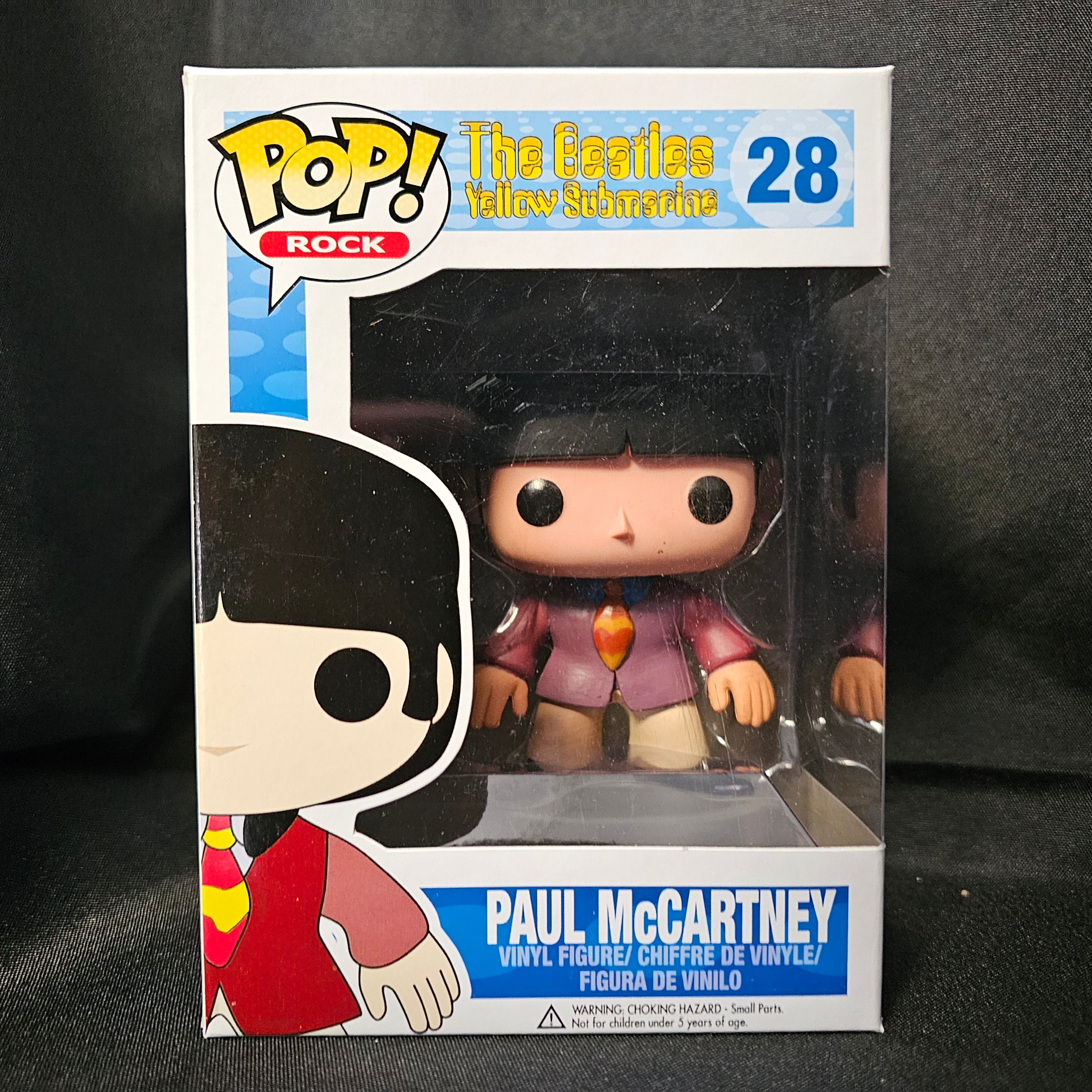 Rocks Pop! Vinyl Figure Paul McCartney [The Beatles] [28] - Fugitive Toys