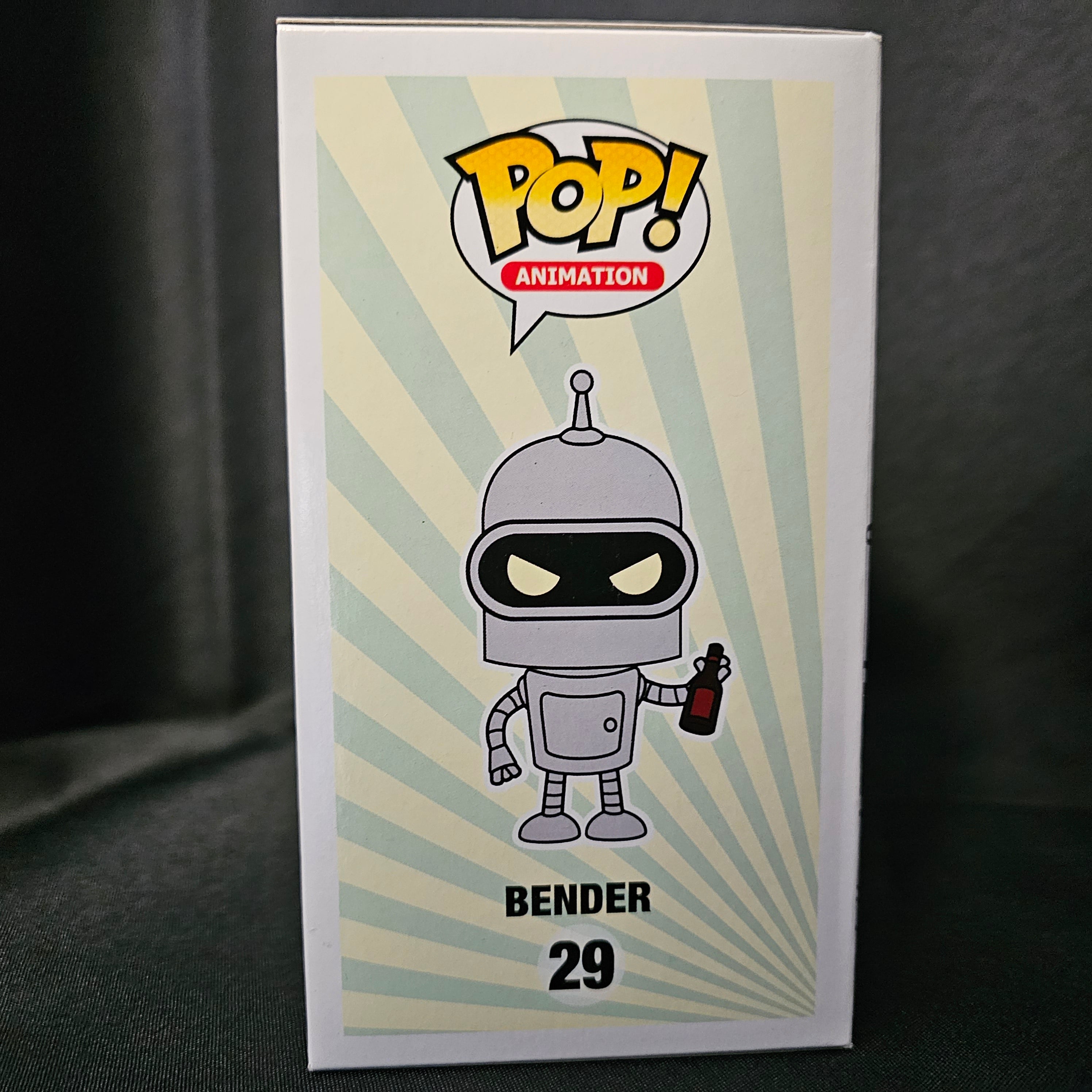 Funko Pop 2015 SDCC Gold Bender 29 hotsell