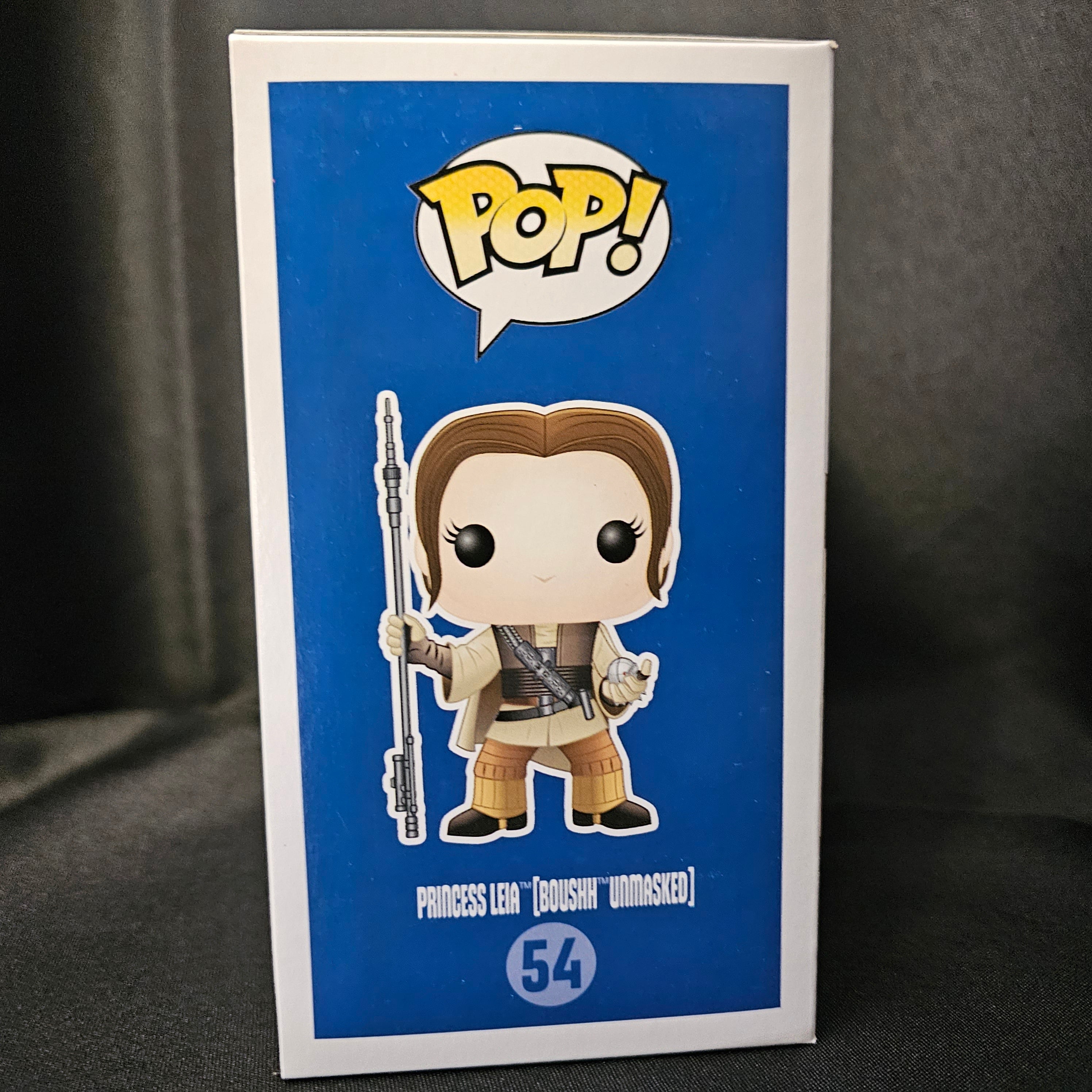 Star Wars Pop! Vinyl Figure Princess Leia [Boushh Unmasked] [SDCC 2015 Exclusive] [54] - Fugitive Toys