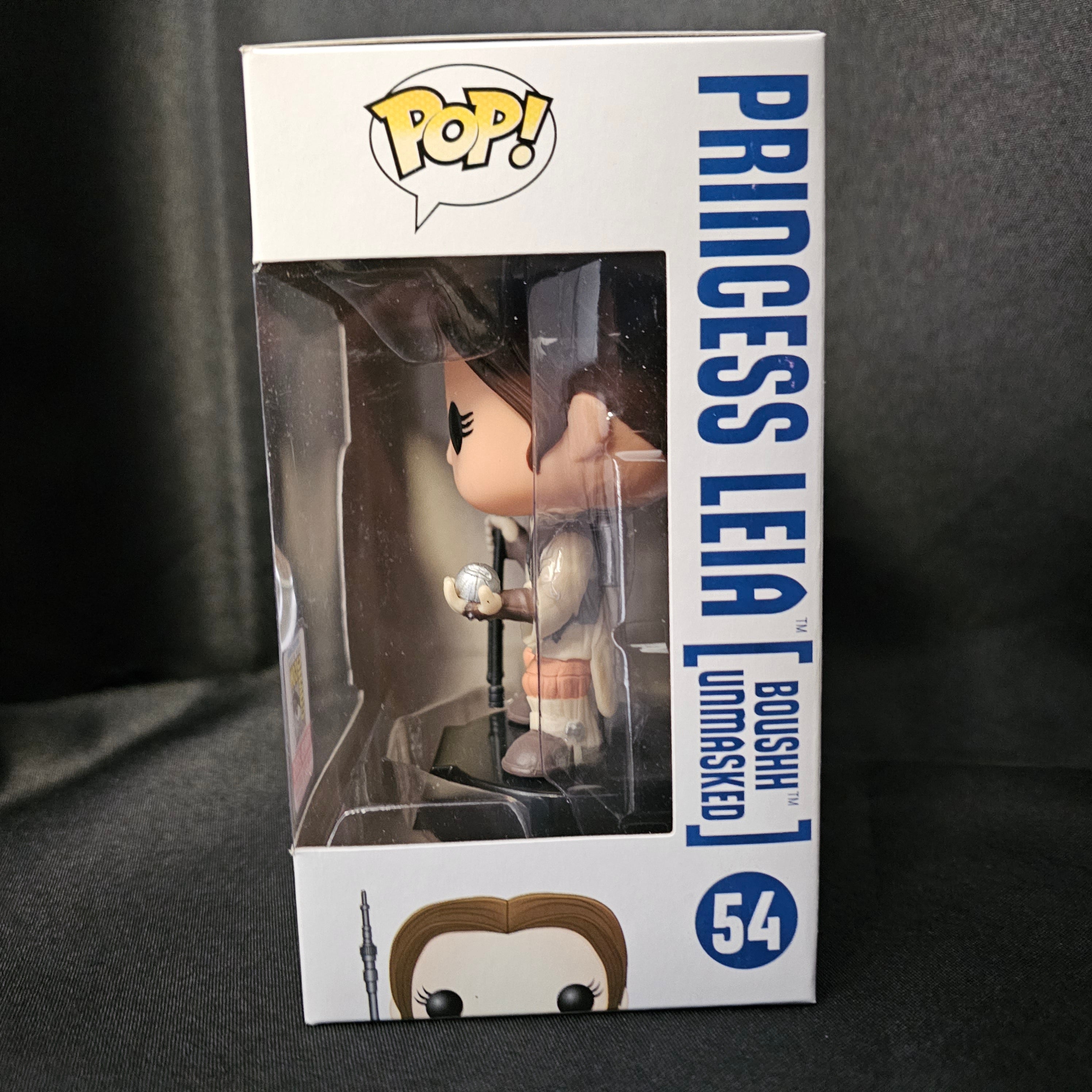 Star Wars Pop! Vinyl Figure Princess Leia [Boushh Unmasked] [SDCC 2015 Exclusive] [54] - Fugitive Toys