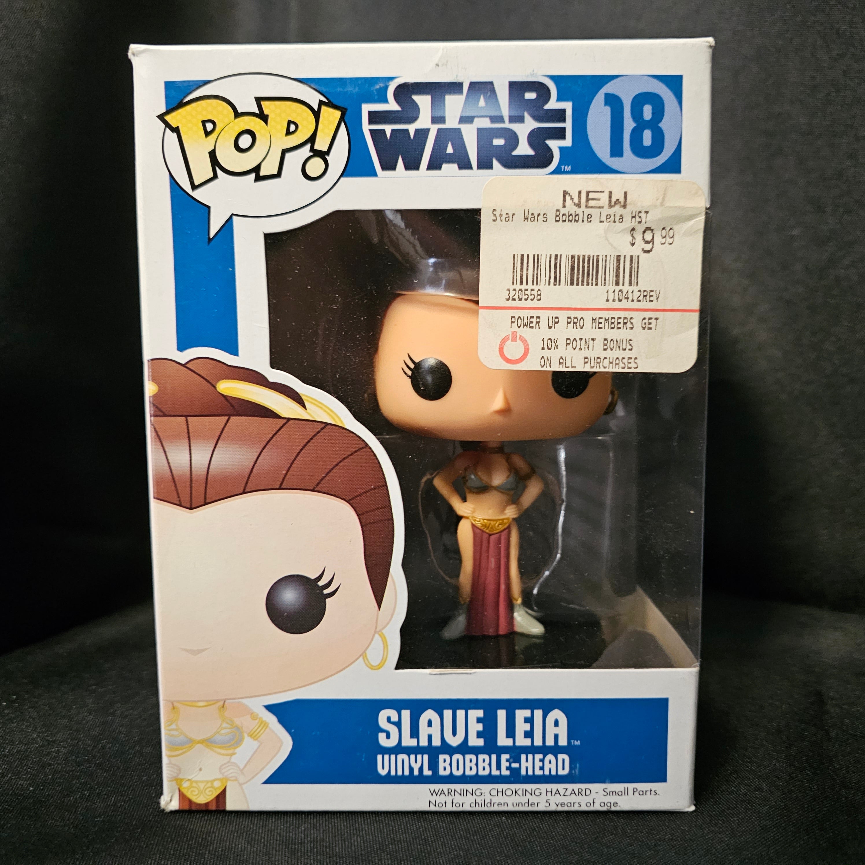 Star Wars Pop! Vinyl Bobblehead Slave Leia [18] - Fugitive Toys