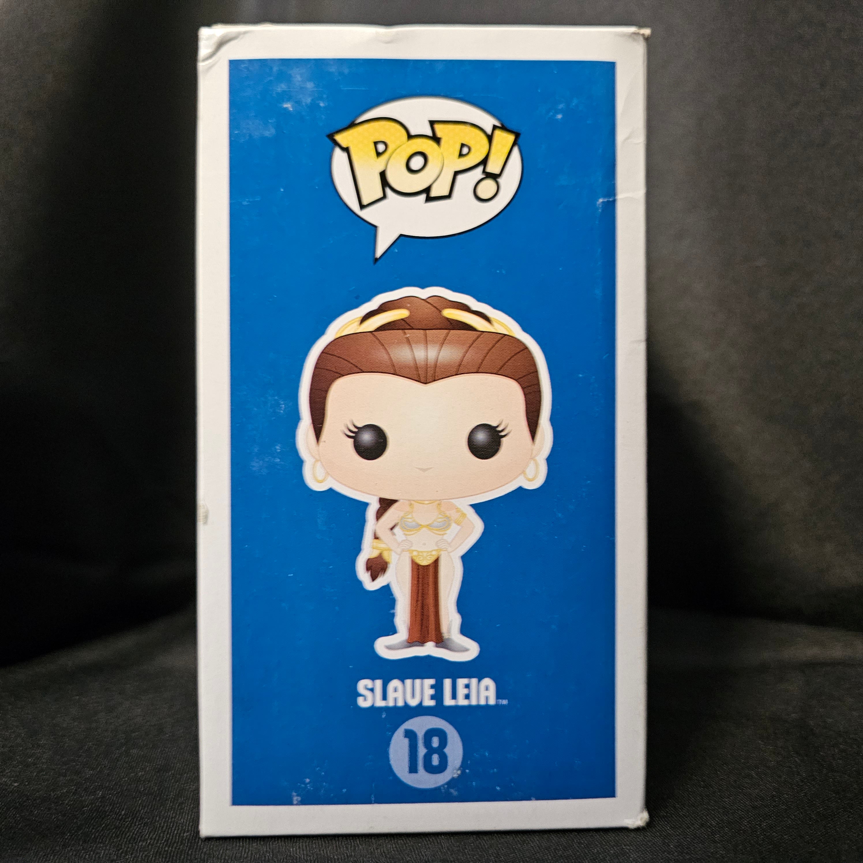 Star Wars Pop! Vinyl Bobblehead Slave Leia [18] - Fugitive Toys