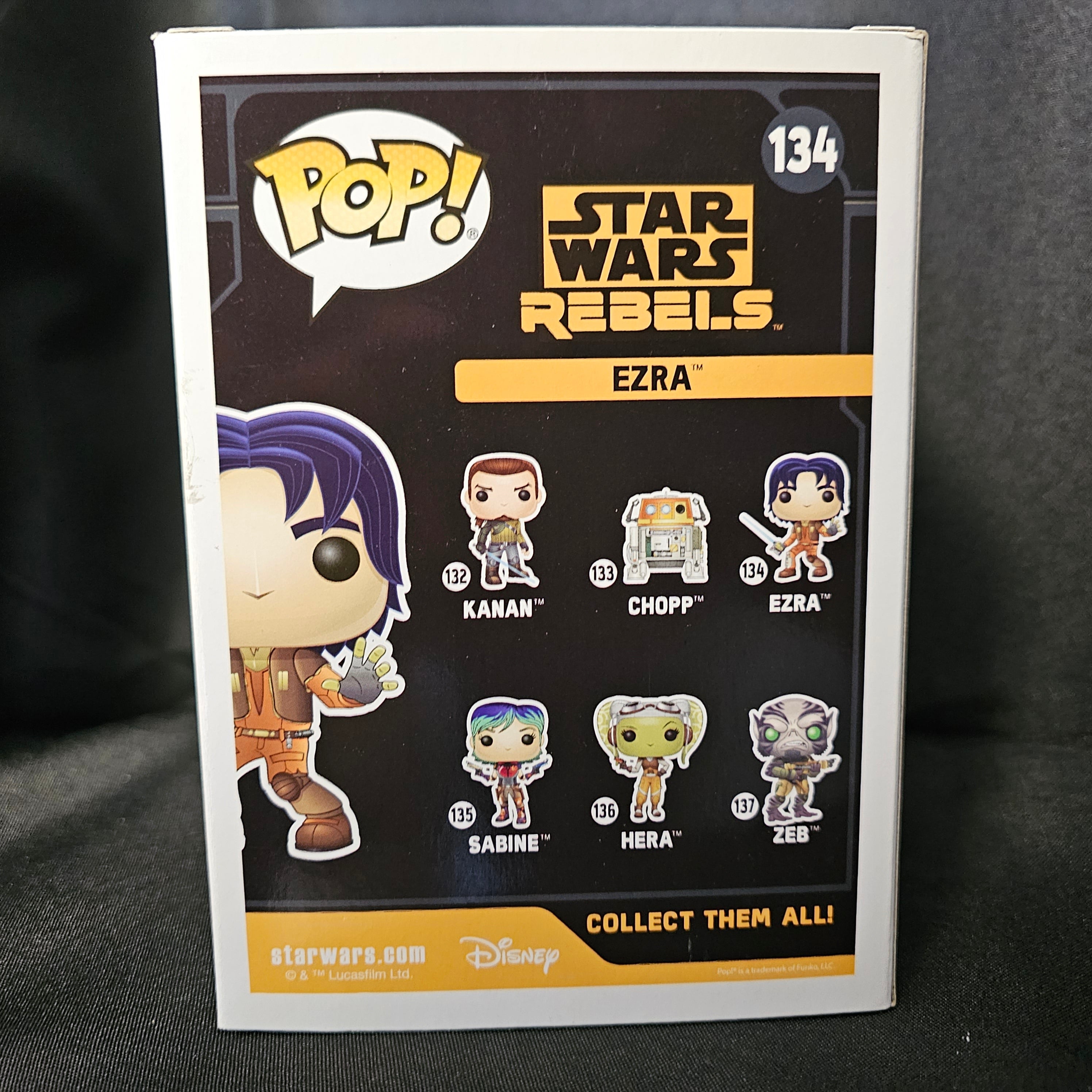 Star Wars Rebels Pop! Vinyl Bobblehead Ezra [134] - Fugitive Toys