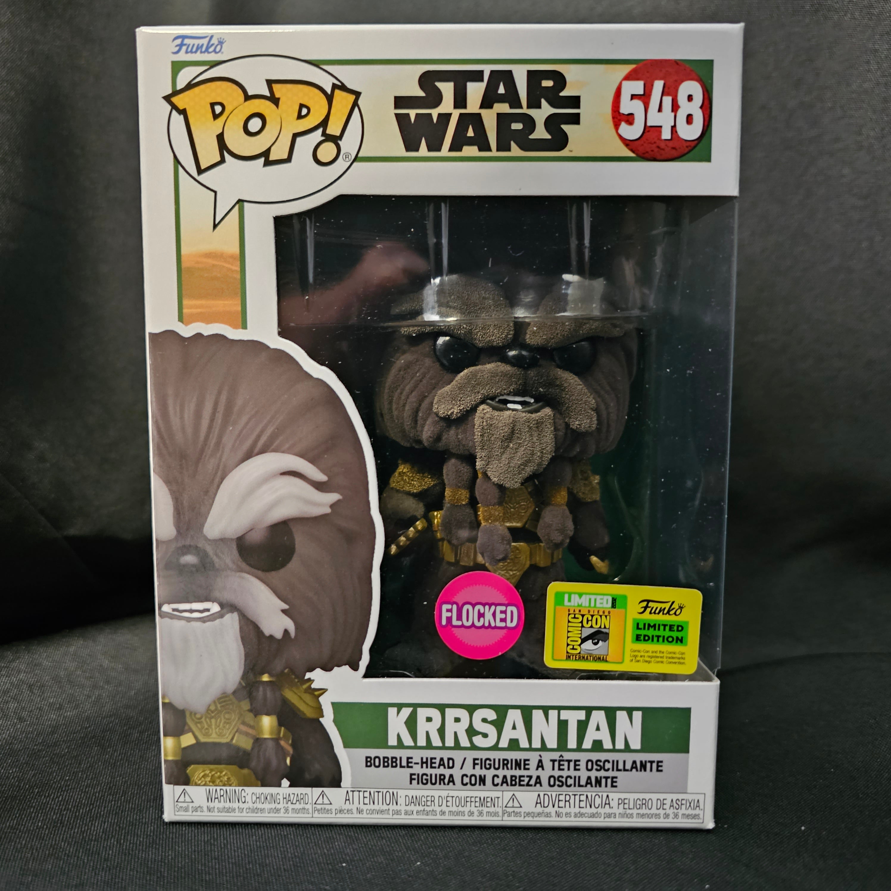 Star Wars Pop! Vinyl Figure Flocked Krrsantan [The Book of Boba Fett] [SDCC 2022] [534] - Fugitive Toys