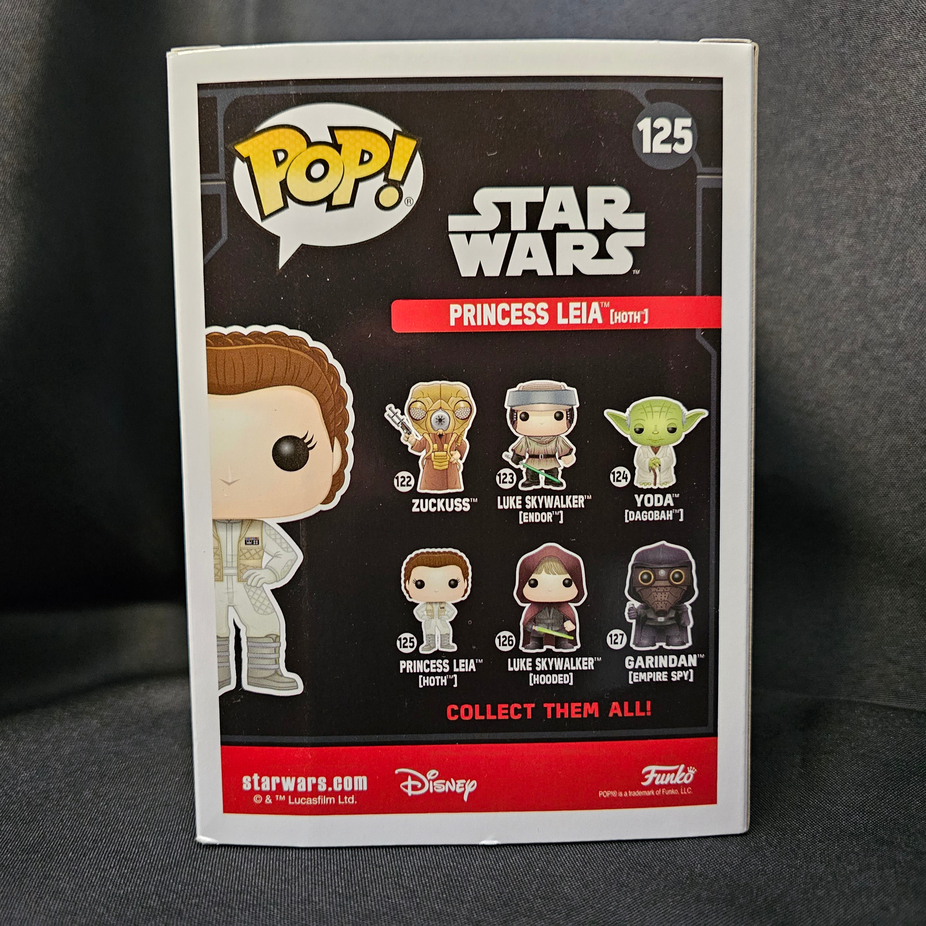 Star Wars Pop! Vinyl Figure Princess Leia [Hoth] [Galactic Convention 2017] [125] - Fugitive Toys