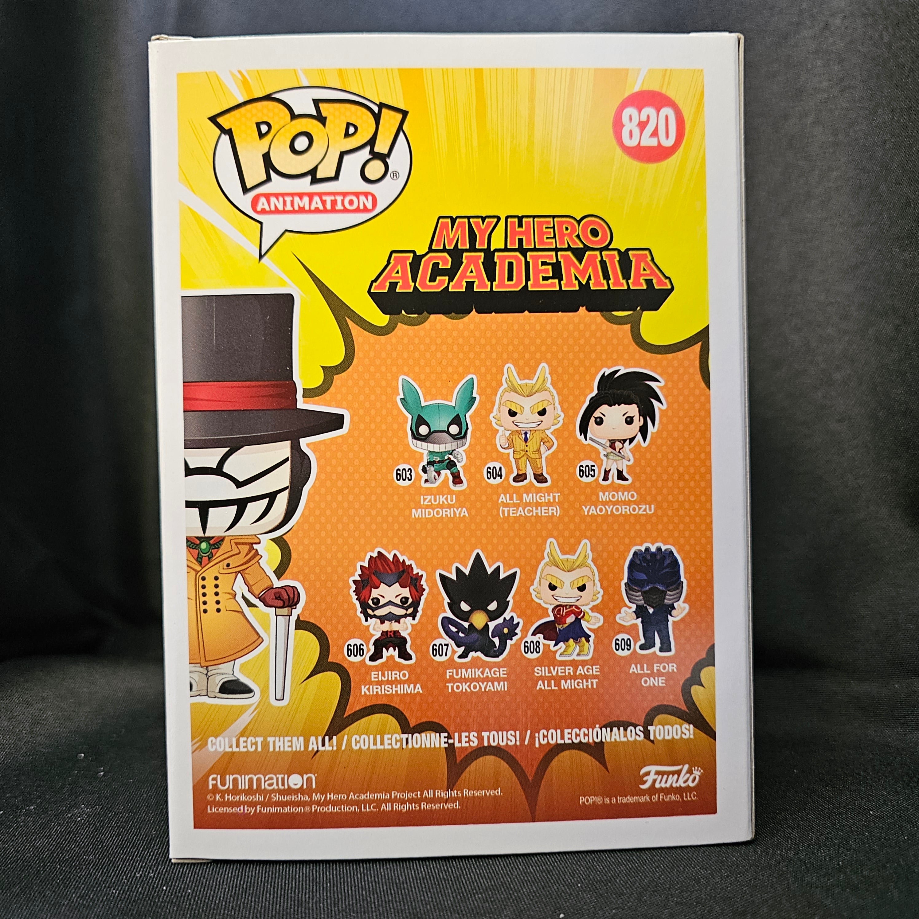 My Hero Academia Pop! Vinyl Figure Mr. Compress (2020 NYCC Shared) [820] - Fugitive Toys