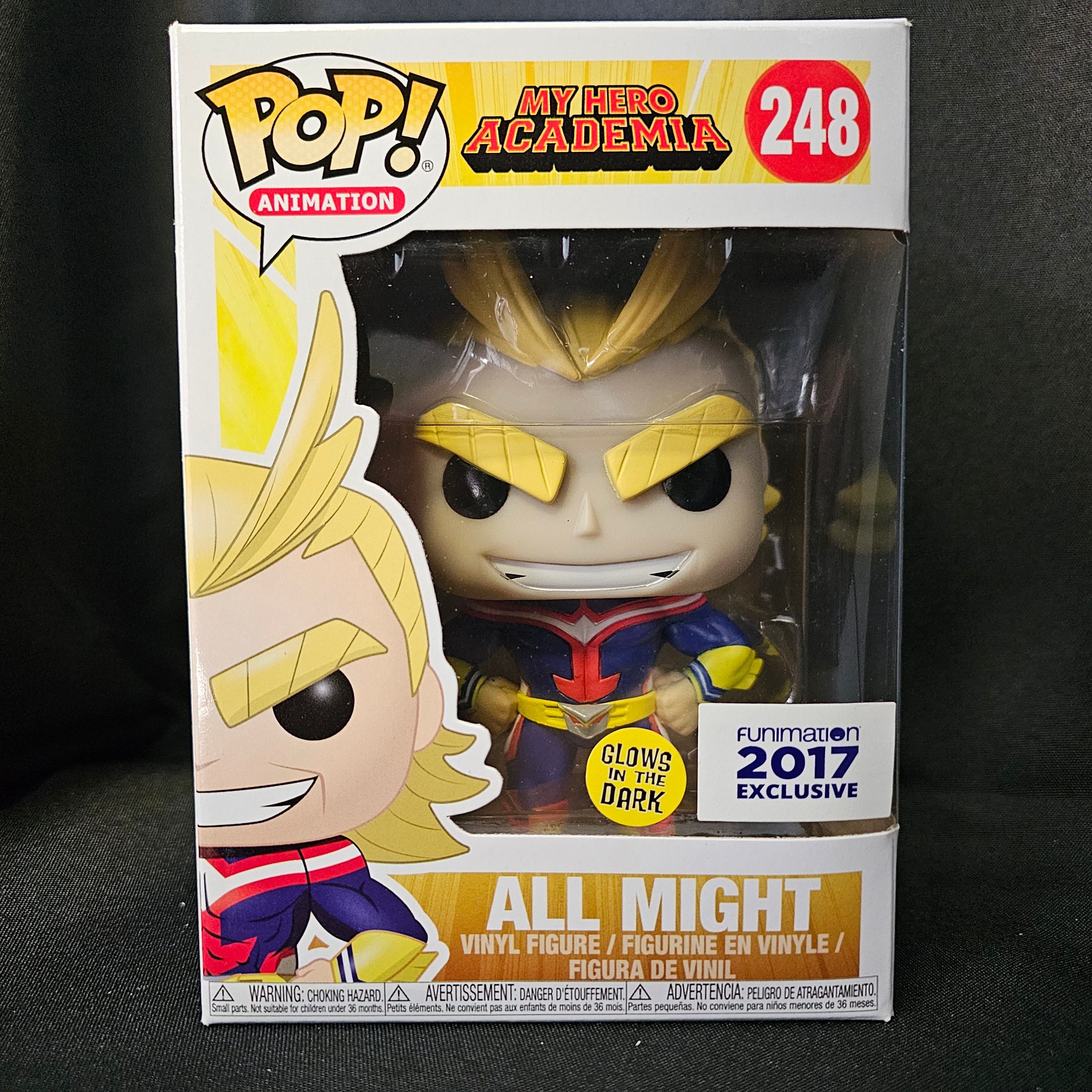 My Hero Academia Pop! Vinyl Figure All Might [GITD] [Exclusive] [248] - Fugitive Toys