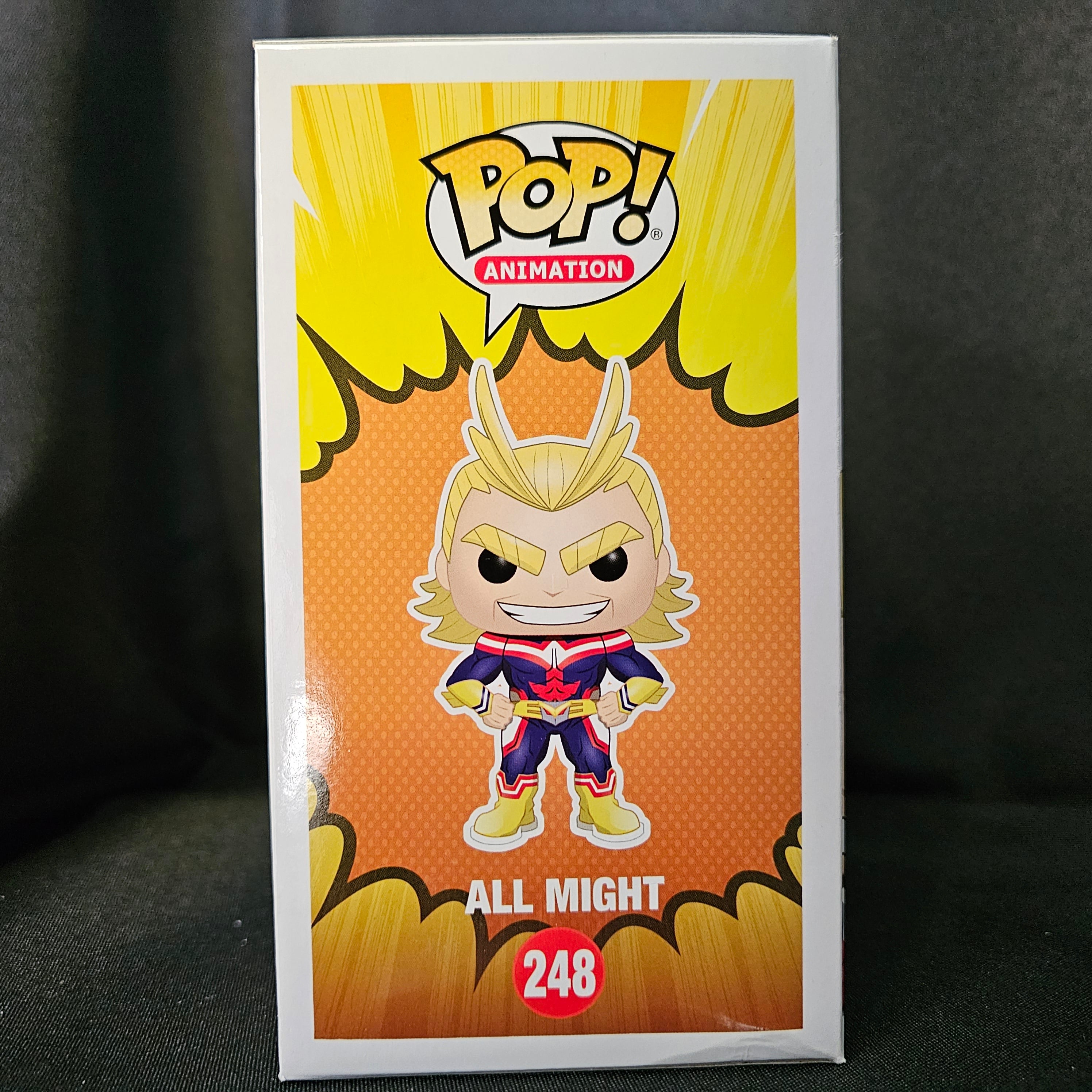 My Hero Academia Pop! Vinyl Figure All Might [GITD] [Exclusive] [248] - Fugitive Toys