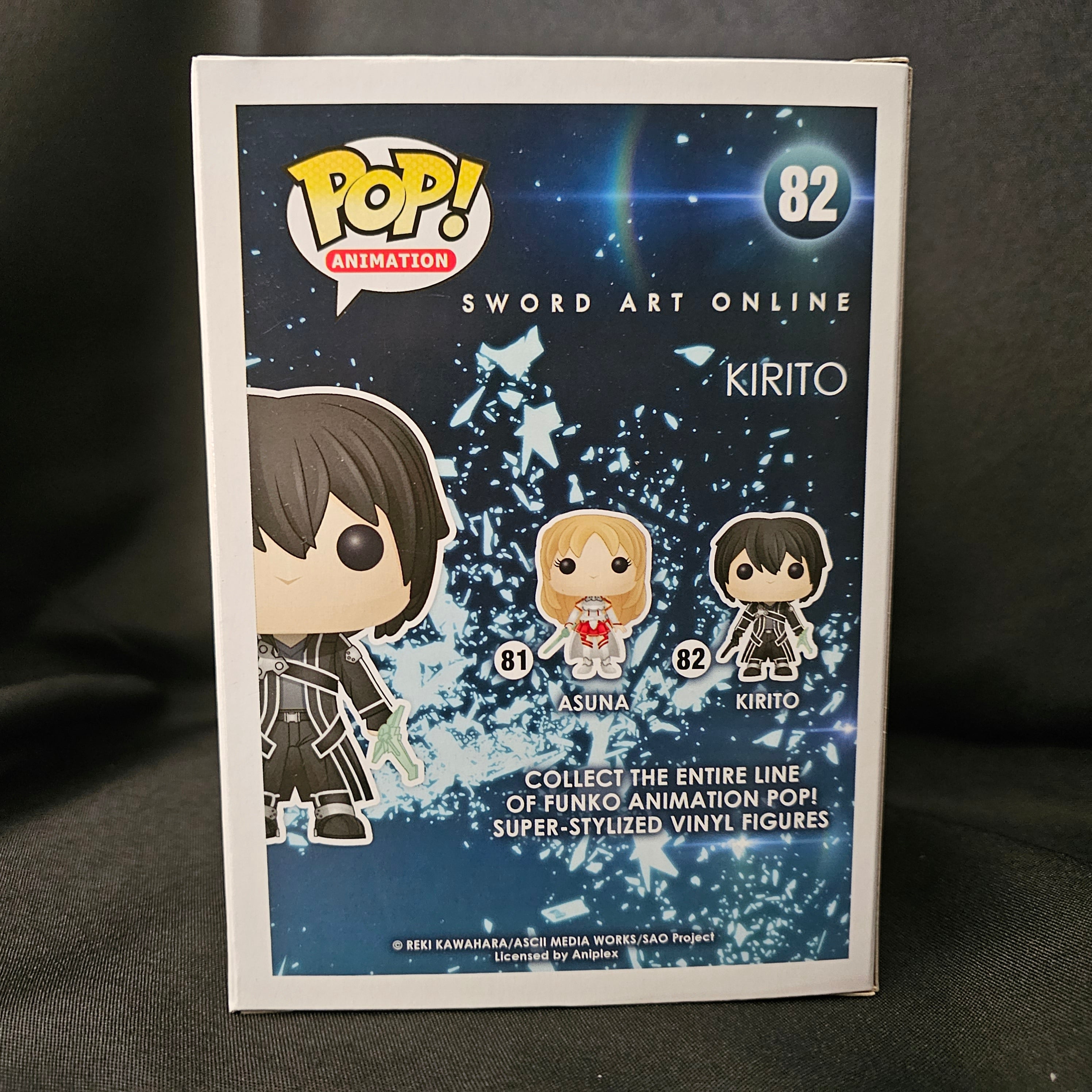 Sword Art Online Pop! Vinyl Figure Kirito (Glow In The Dark) (Hot Topic Exclusive) [82] - Fugitive Toys