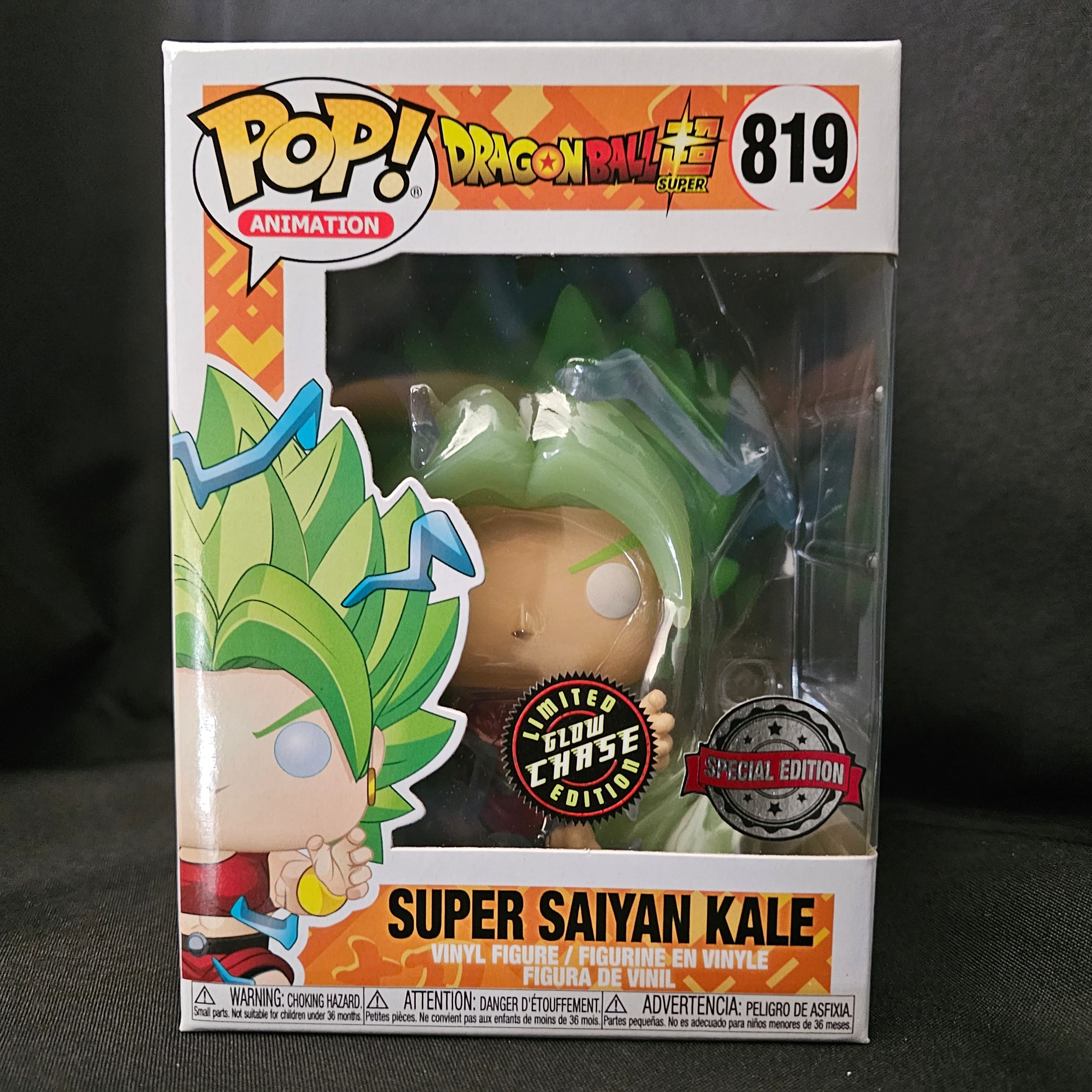 Dragon Ball Super Pop! Vinyl Figure Super Saiyan Kale w/ Energy Base (GITD Chase) [Exclusive] [819] - Fugitive Toys