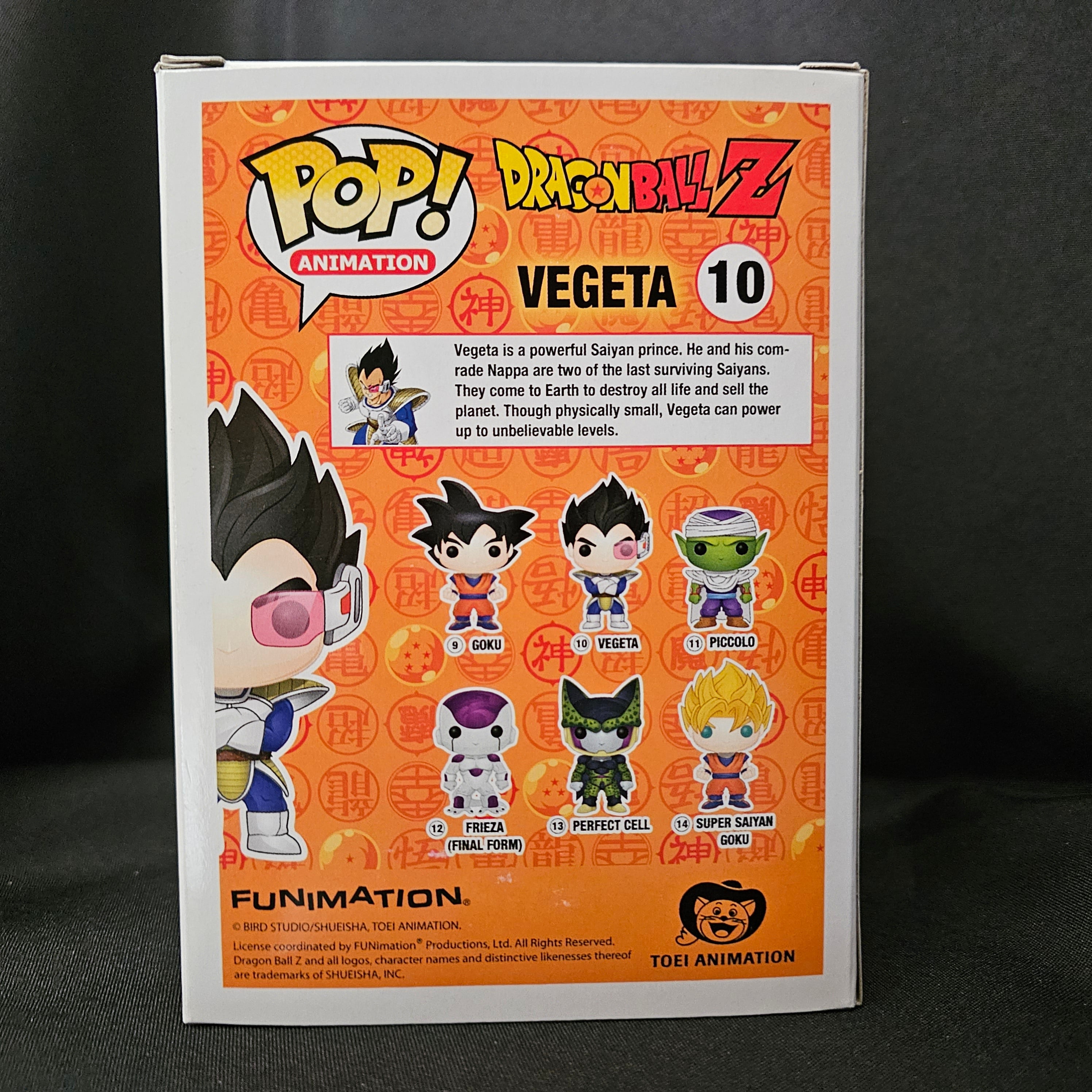 Dragon Ball Z Pop! Vinyl Figure Metallic Vegeta (SDCC  2015 Exclusive) [10] - Fugitive Toys