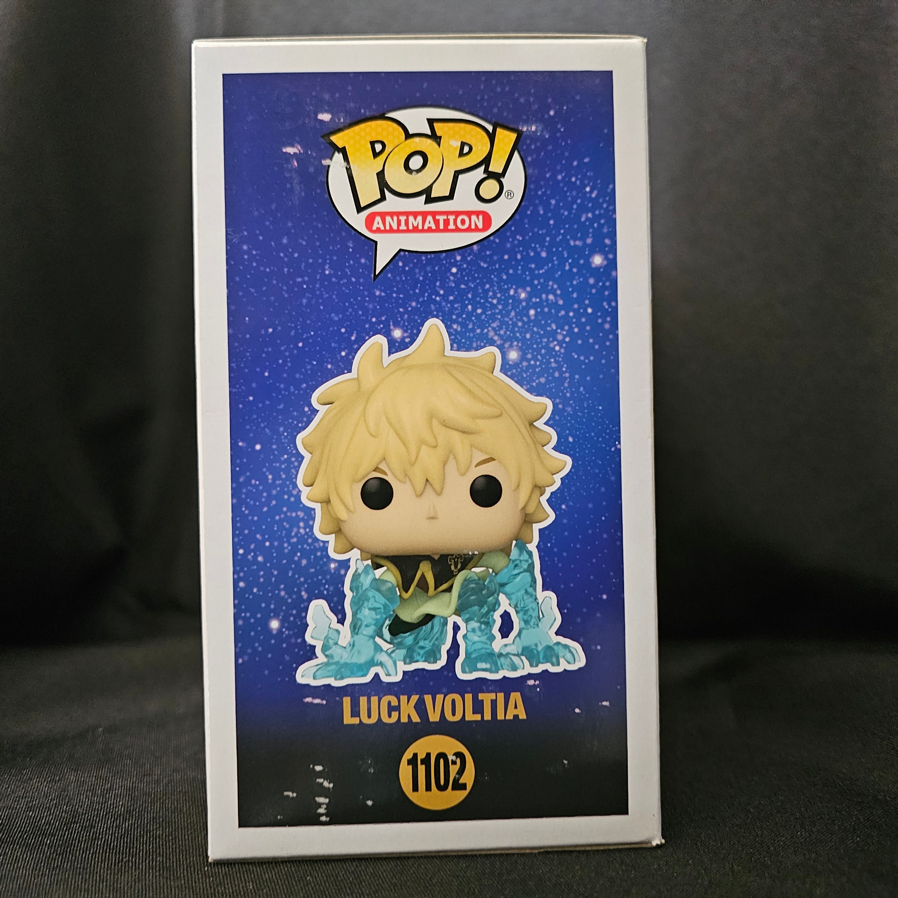 Black Clover Pop! Vinyl Figure Luck Voltia [GITD Chase] [AAA Anime Exclusive] [1102] - Fugitive Toys