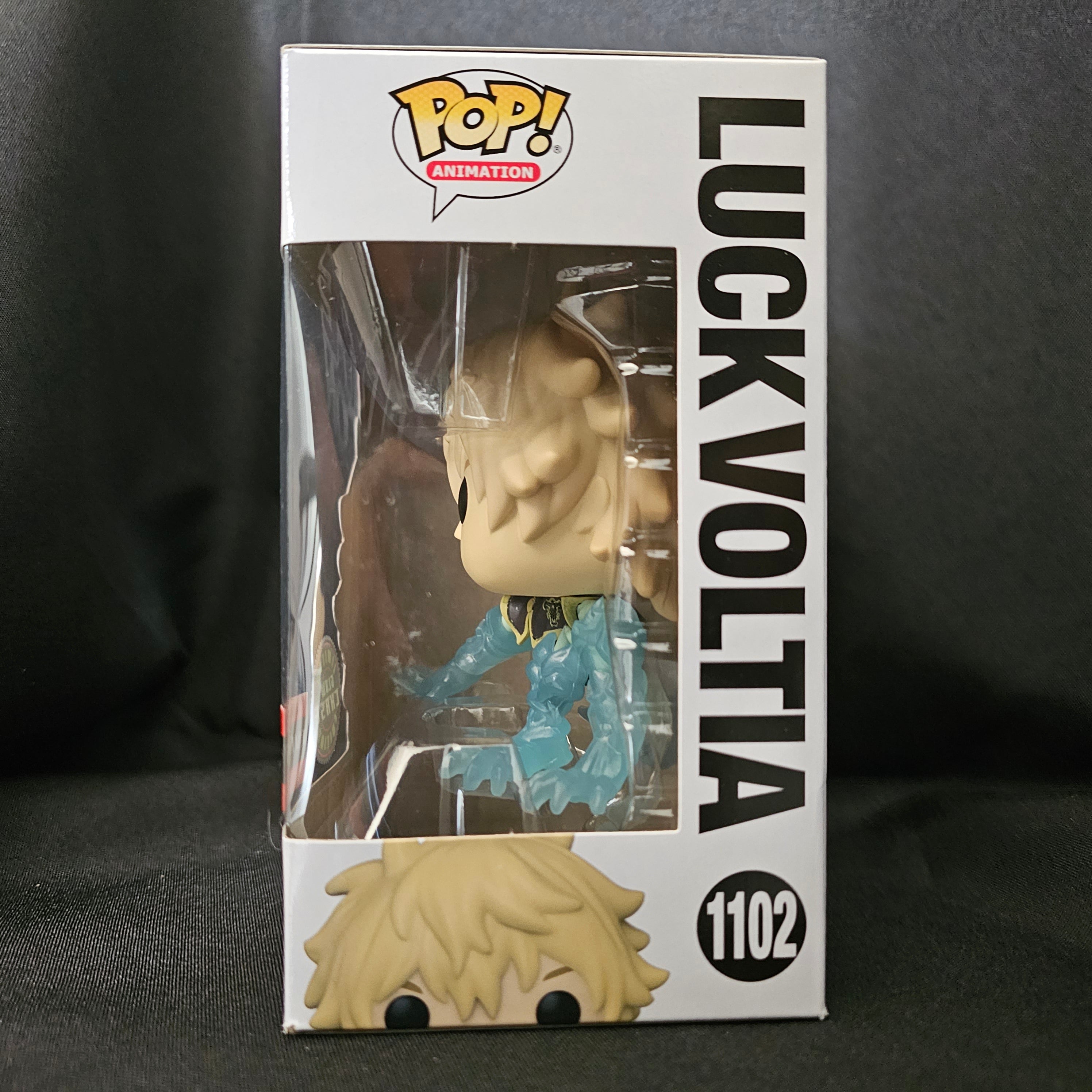 Black Clover Pop! Vinyl Figure Luck Voltia [GITD Chase] [AAA Anime Exclusive] [1102] - Fugitive Toys