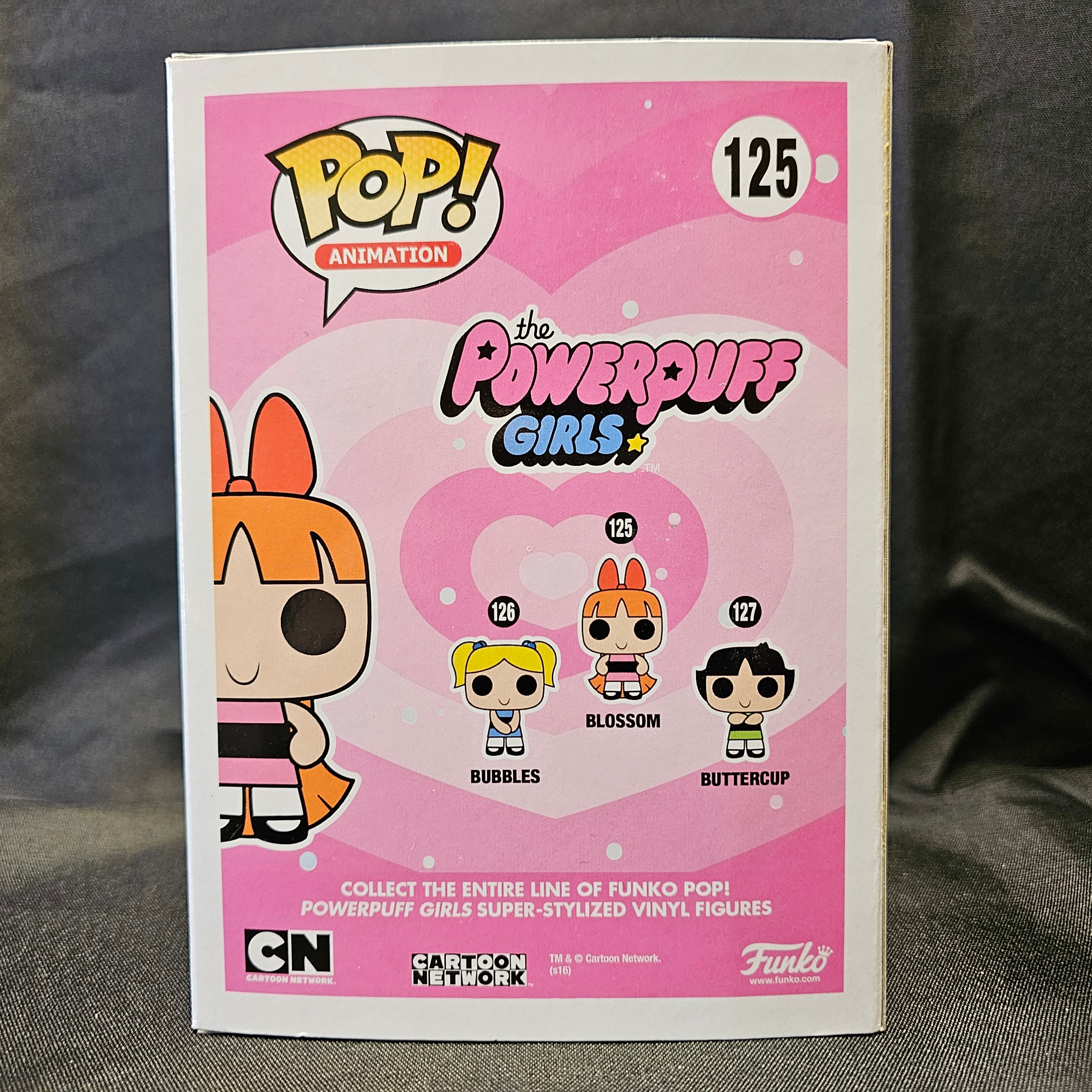 Powerpuff Girls Pop! Vinyl Figure Blossom [First To Market] [SDCC 2016] [125] - Fugitive Toys