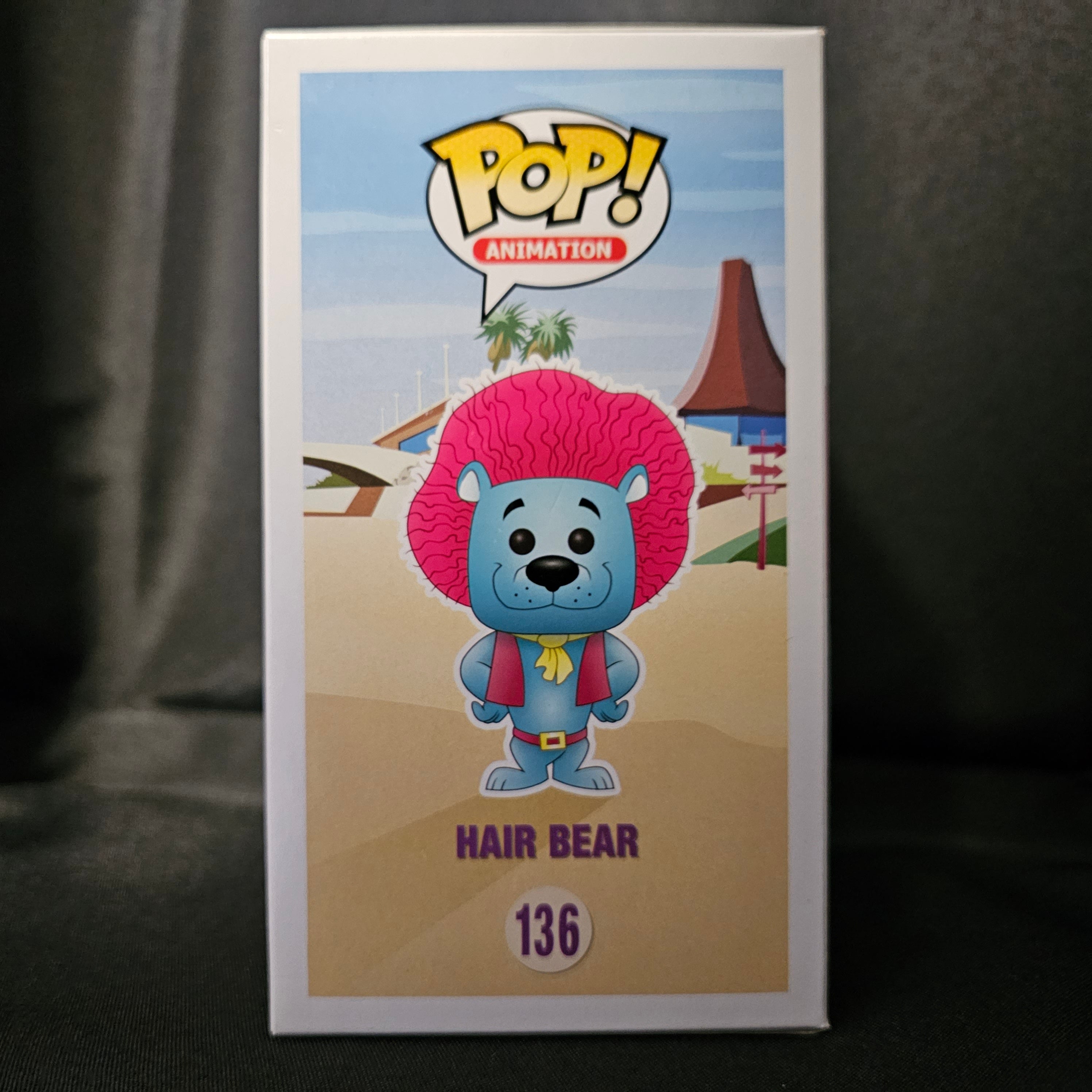 Help! It's The Hair Bear Bunch! Pop! Vinyl Figure Hair Bear [Blue] [NYCC 2016] [136] - Fugitive Toys