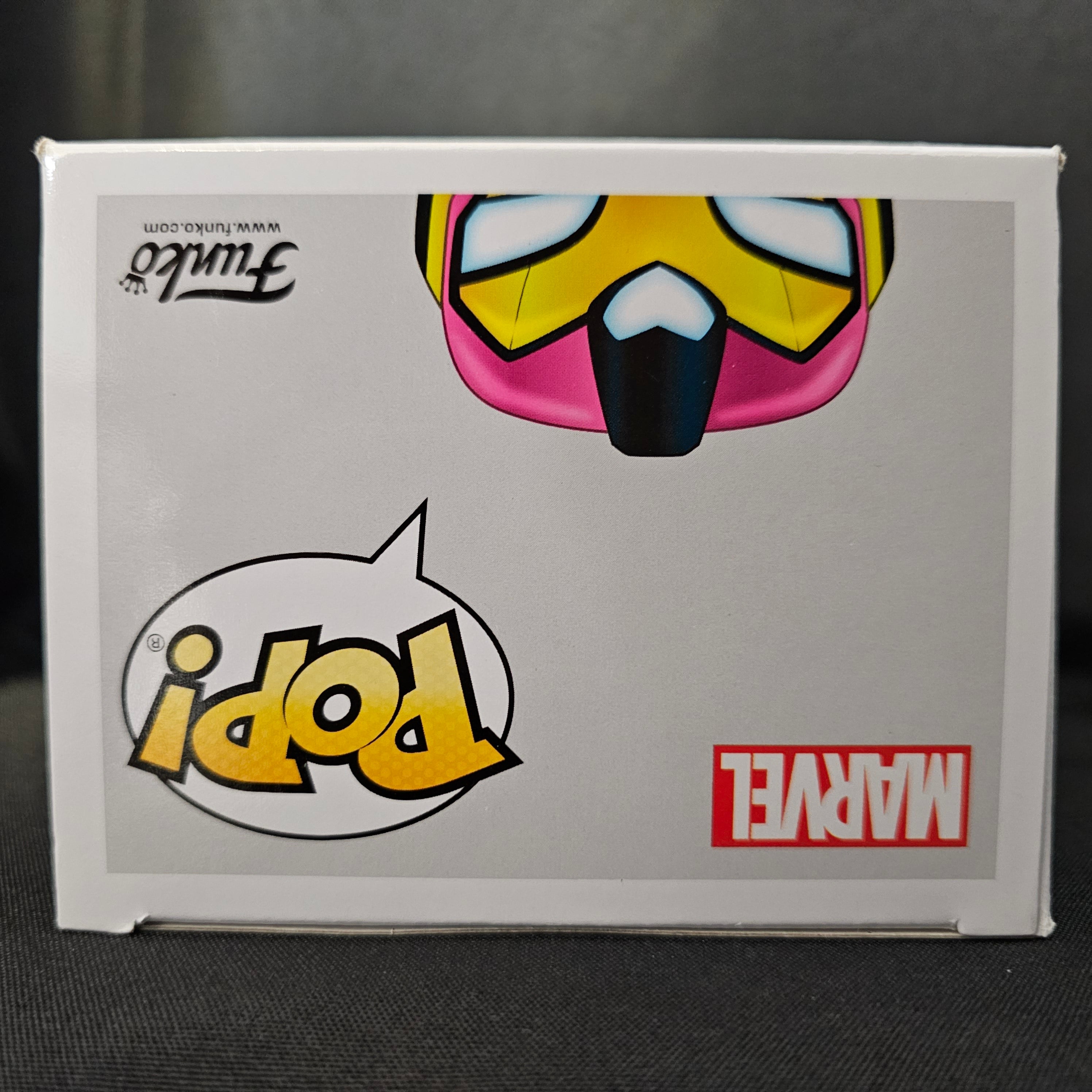 Marvel Pop! Vinyl Figure Ironheart [GITD Chase] [Pop In A Box] [687] - Fugitive Toys