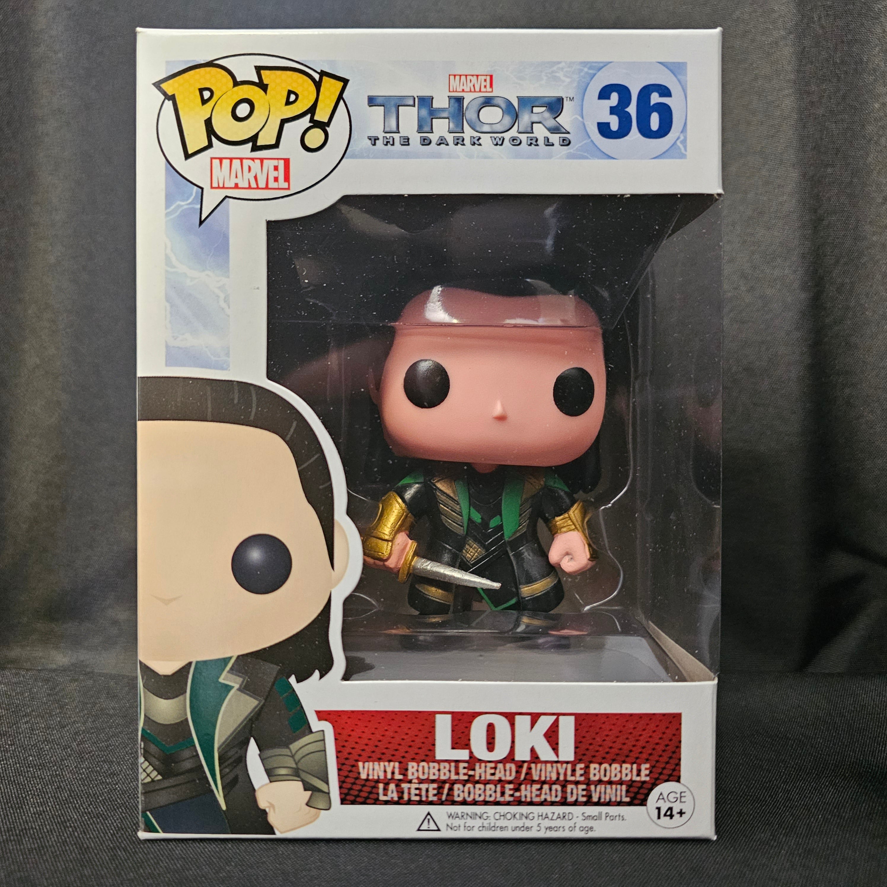 Thor: The Dark World Pop! Vinyl Bobblehead Loki [36] - Fugitive Toys