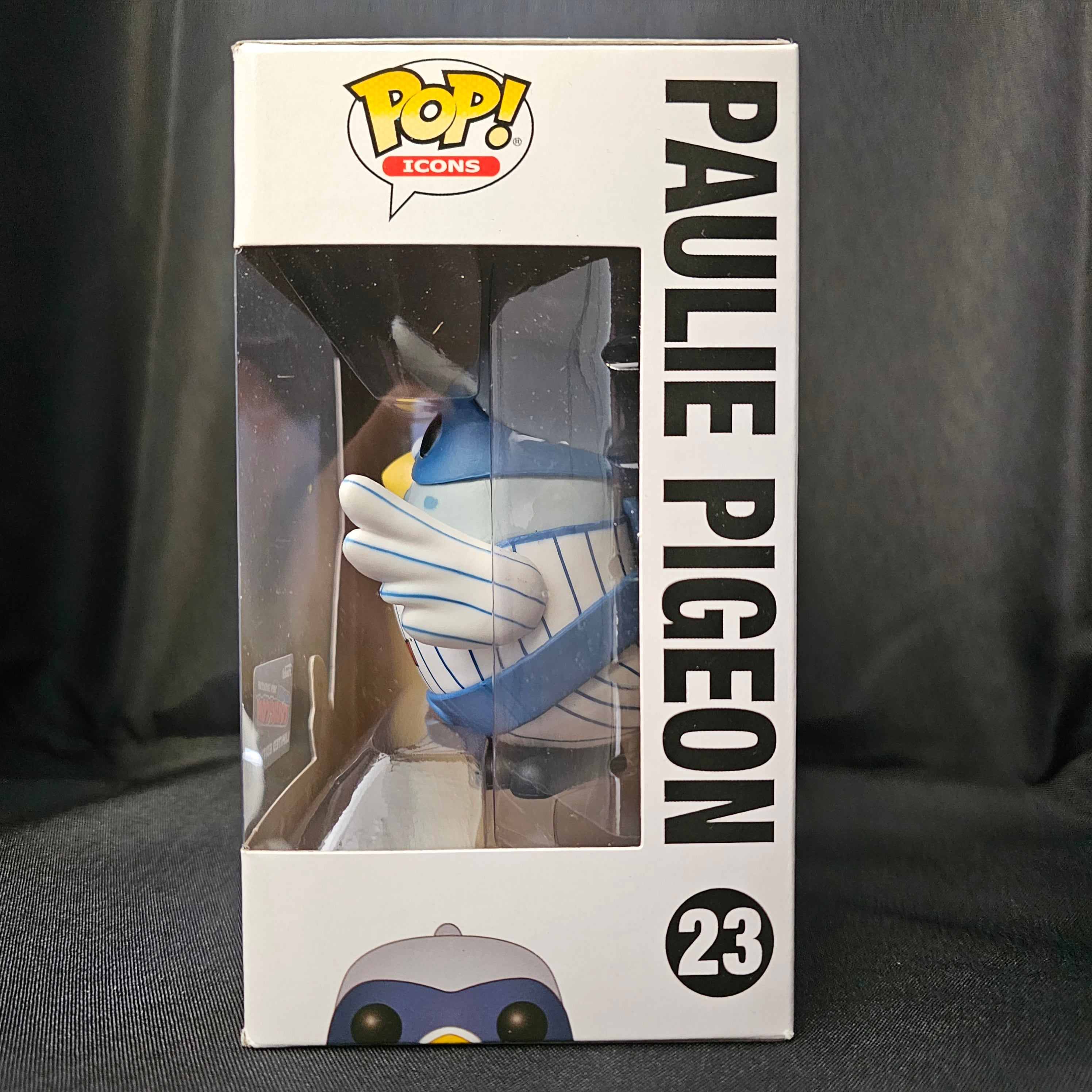 Icons Pop! Vinyl Figure Paulie Pideon [White Pinstripes] [NYCC 2019] [23] - Fugitive Toys