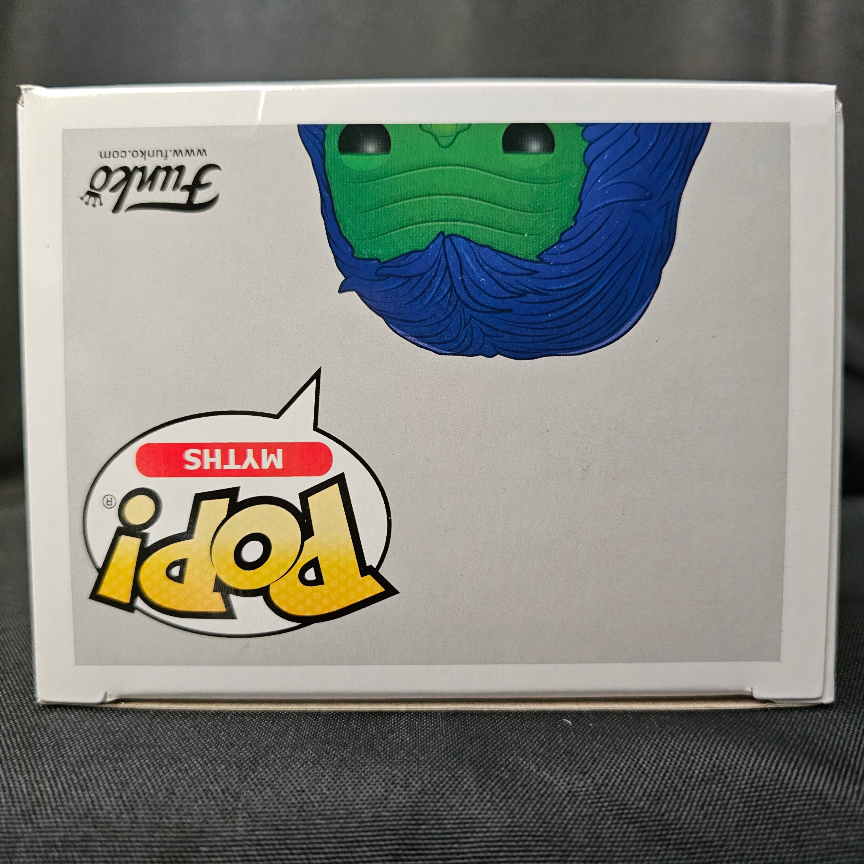 Myths Pop! Vinyl Figure Flocked Bigfoot [Blue] [2018 Spring Convention] [14] - Fugitive Toys