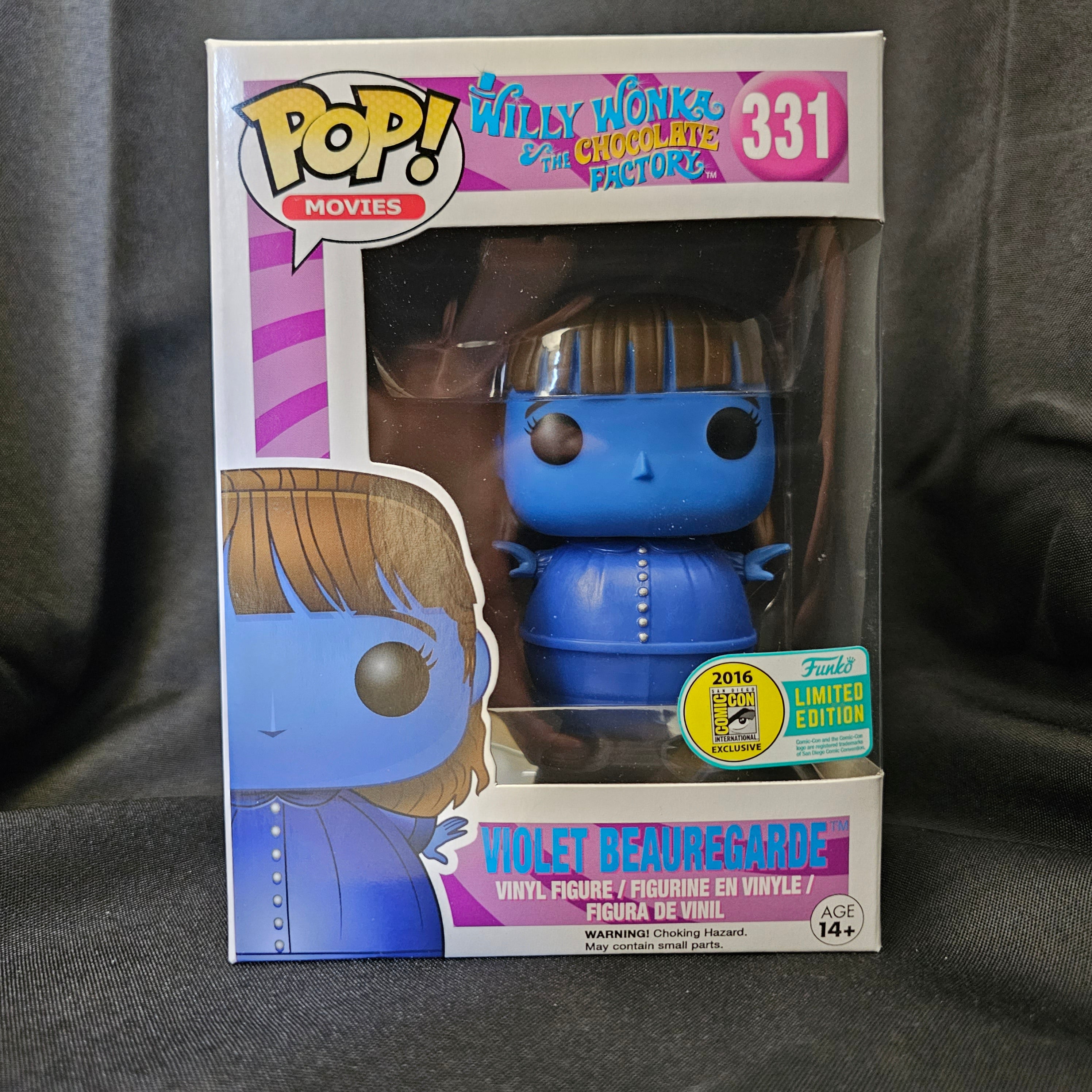 Willy Wonka and the Chocolate Factory Pop! Vinyl Figure Violet Beauregarde [SDCC 2016] [331] - Fugitive Toys