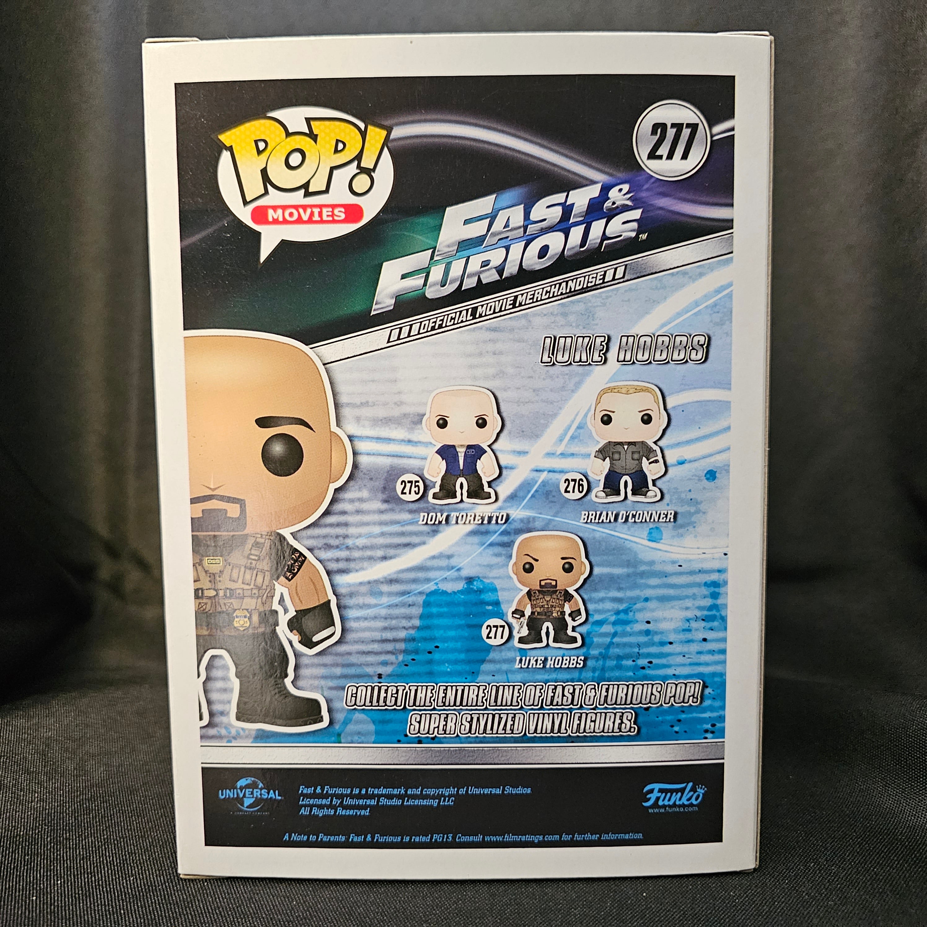 Fast and Furious Pop! Vinyl Luke Hobbs [277] - Fugitive Toys