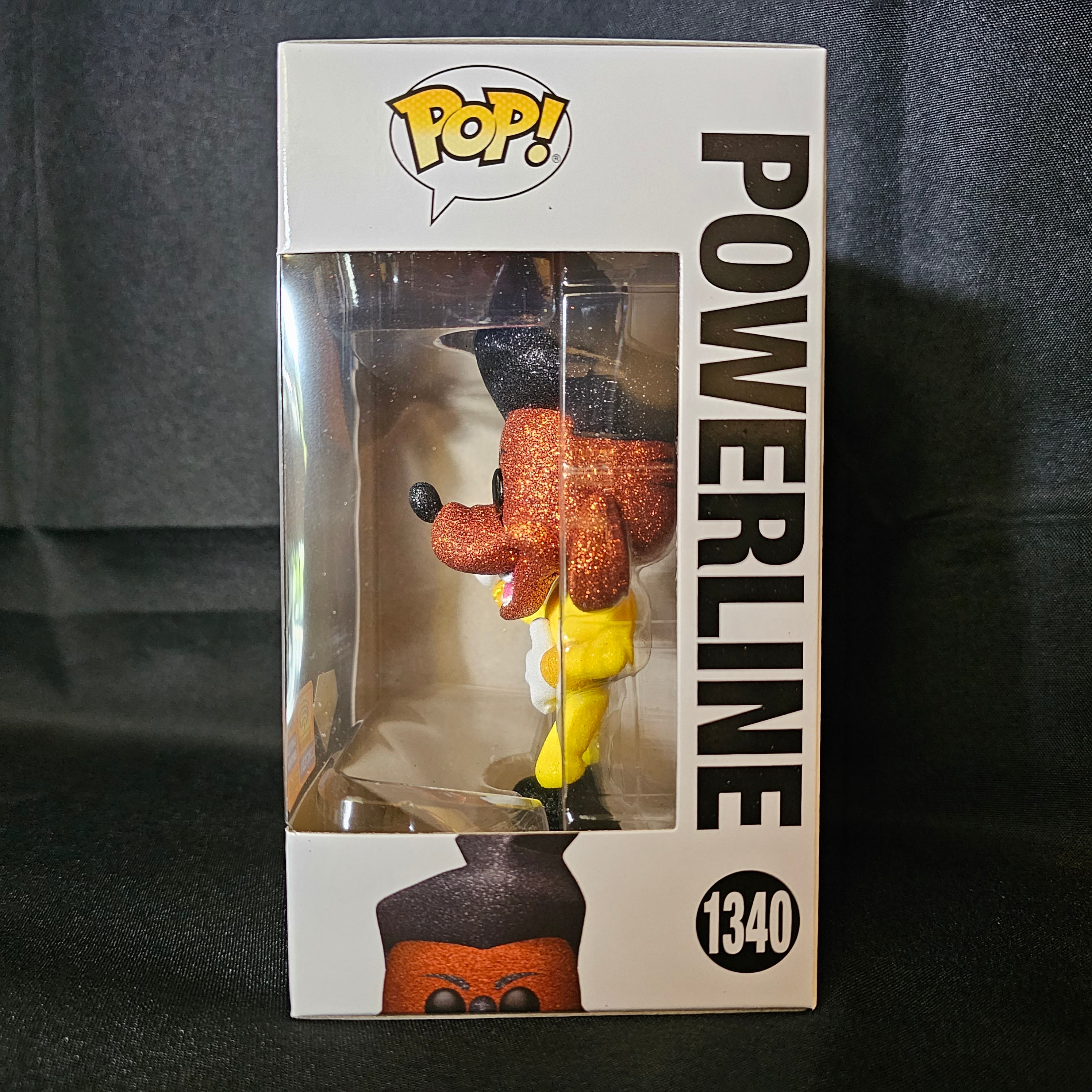 Disney Goofy Pop! Vinyl Figure Powerline [Diamond] [Wondercon 2023]  [1340] - Fugitive Toys