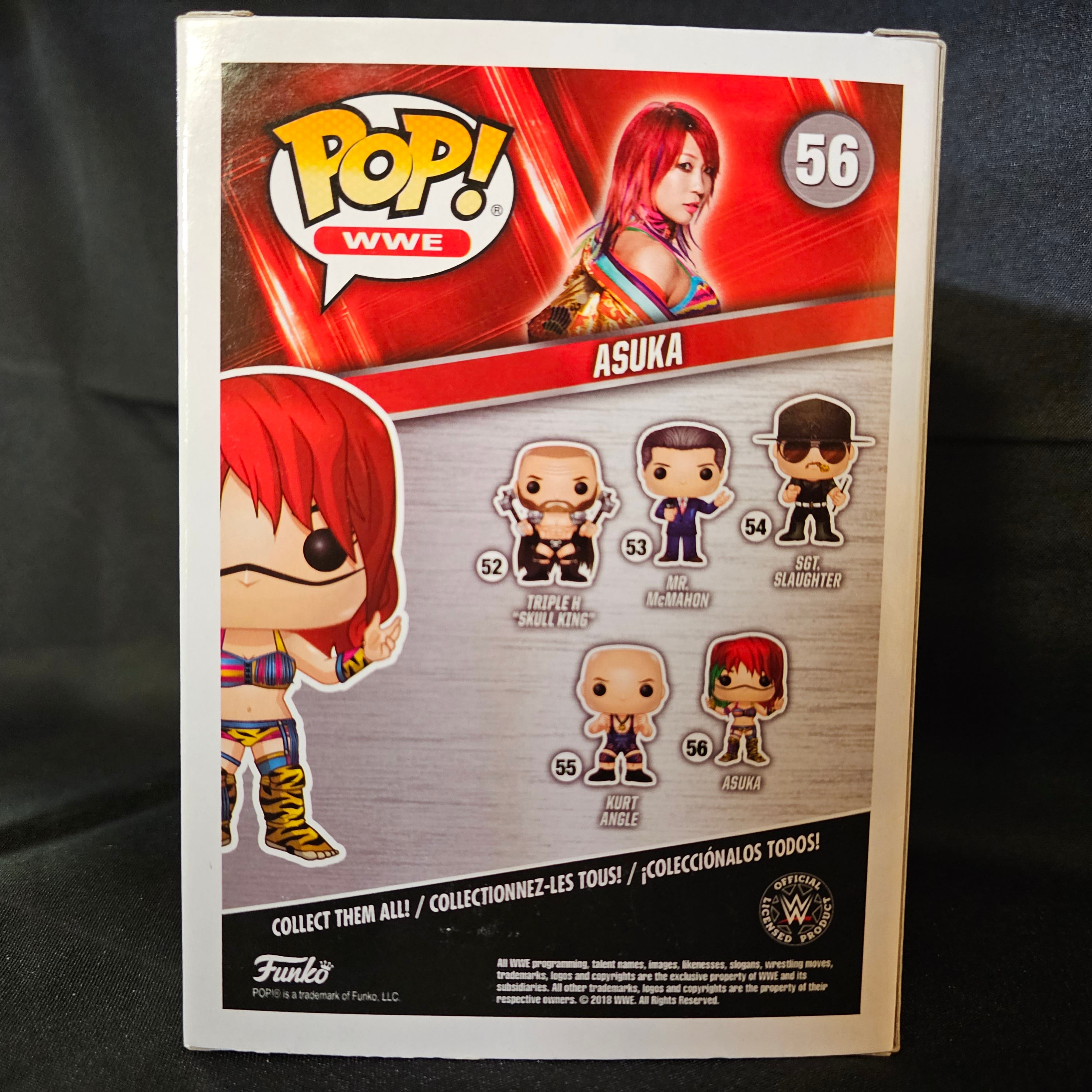 WWE Pop! Vinyl Figure Asuka [SDCC 2018] [56] - Fugitive Toys