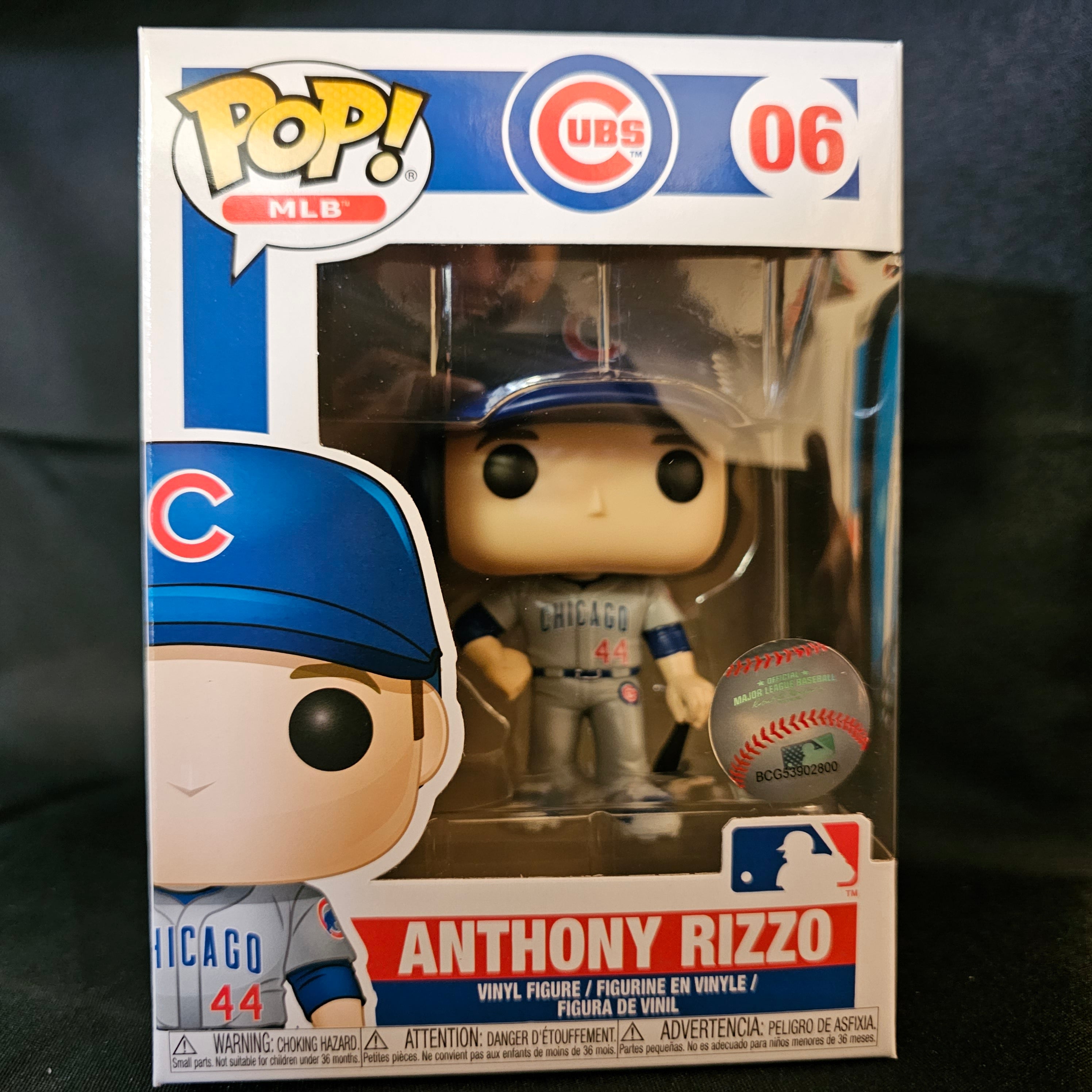 MLB Pop! Vinyl Figure Anthony Rizzo (New Jersey) [Chicago Cubs] [06] - Fugitive Toys