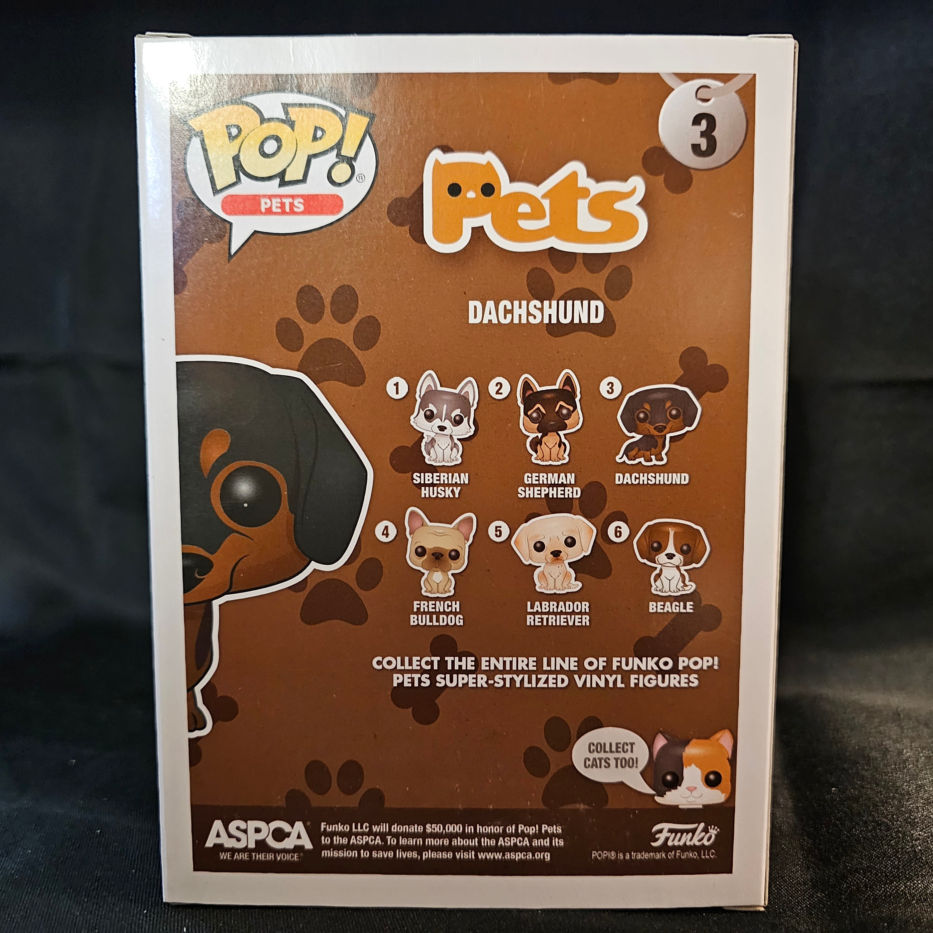 Pets Pop! Vinyl Figure Dachshund [3] - Fugitive Toys