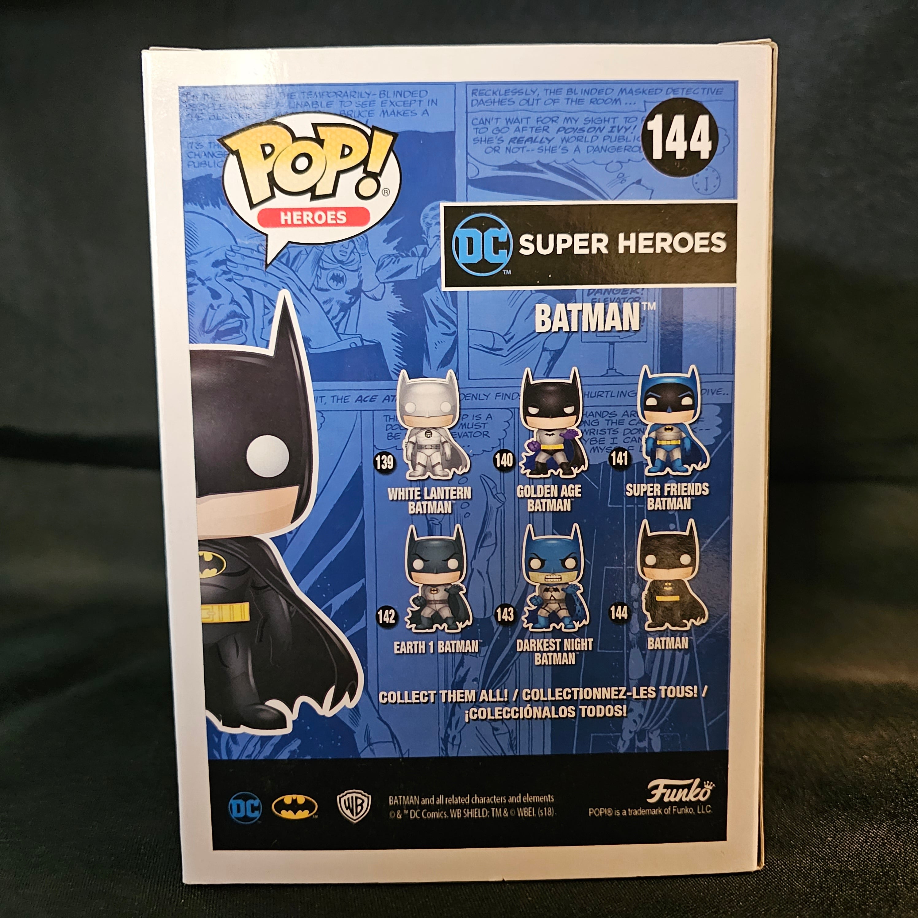 DC Universe Pop! Vinyl Figure Orange Chrome Batman [Toy Tokyo] [144] - Fugitive Toys