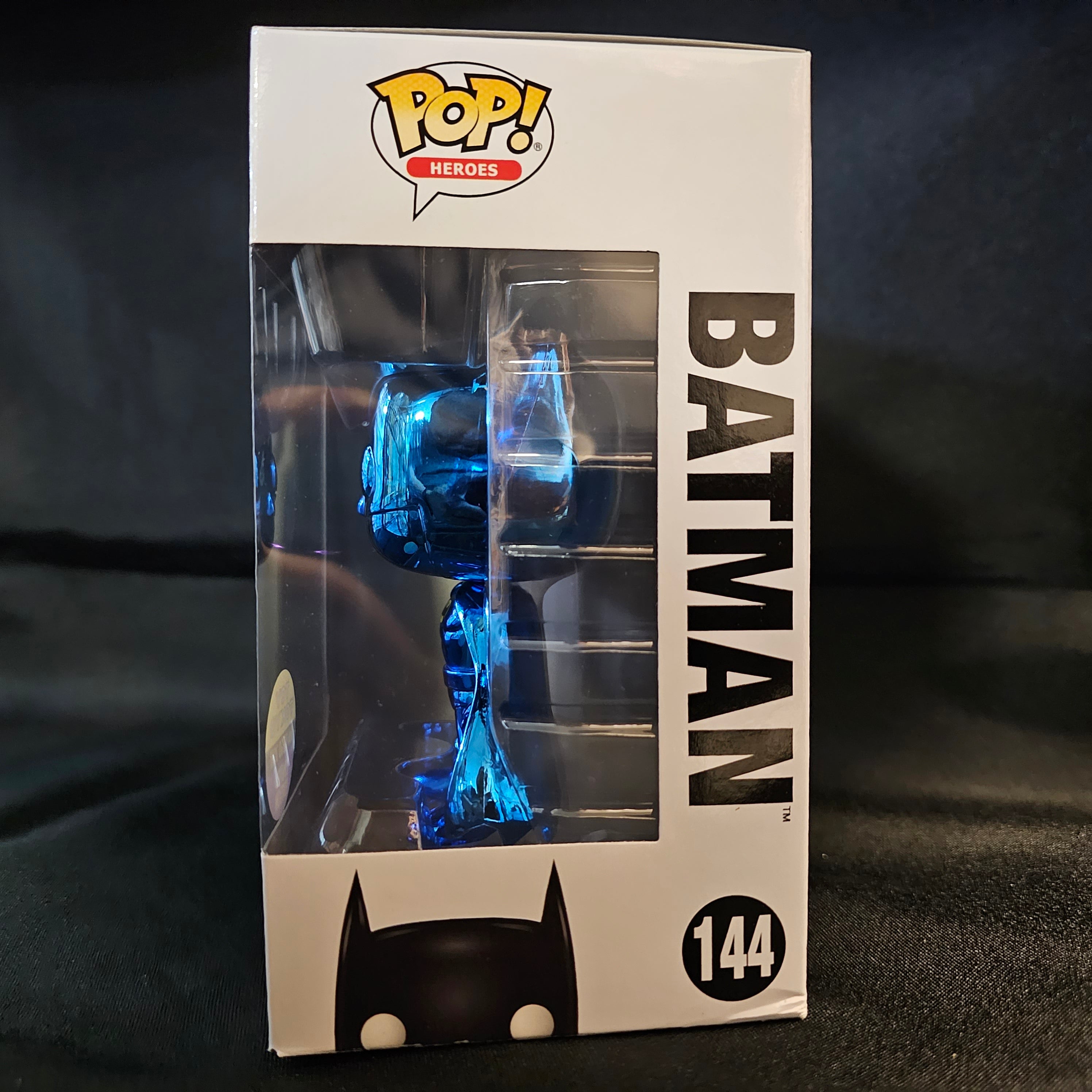 DC Universe Pop! Vinyl Figure Blue Chrome Batman [Toy Tokyo] [144] - Fugitive Toys