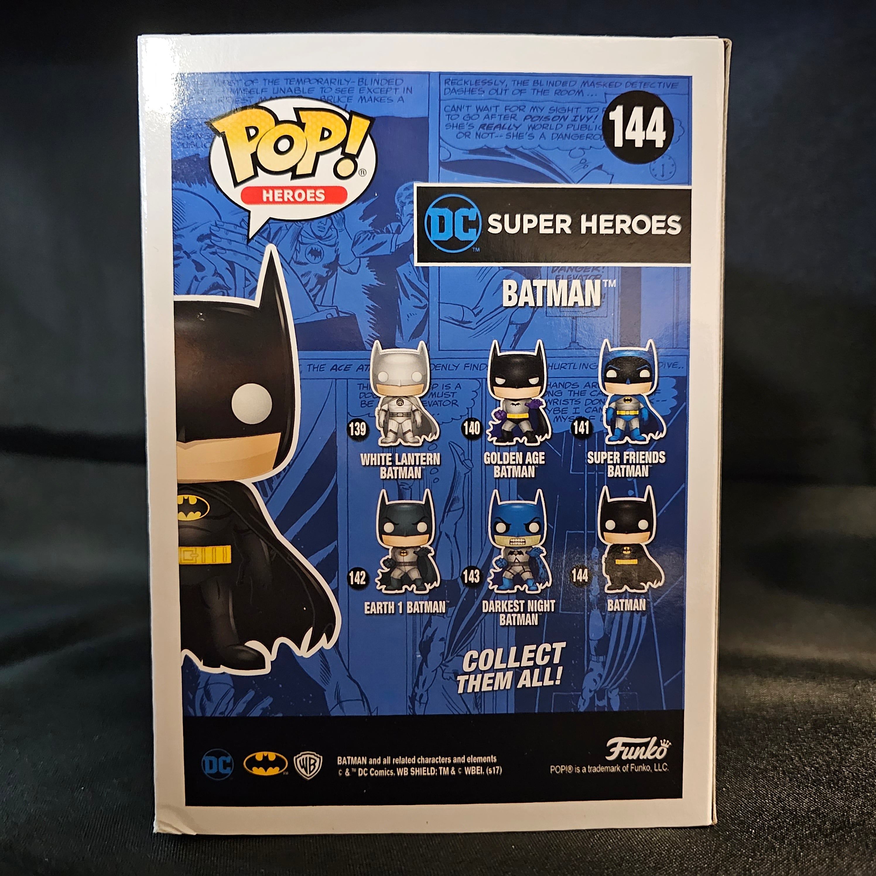 DC Universe Pop! Vinyl Figure Blue Chrome Batman [Toy Tokyo] [144] - Fugitive Toys