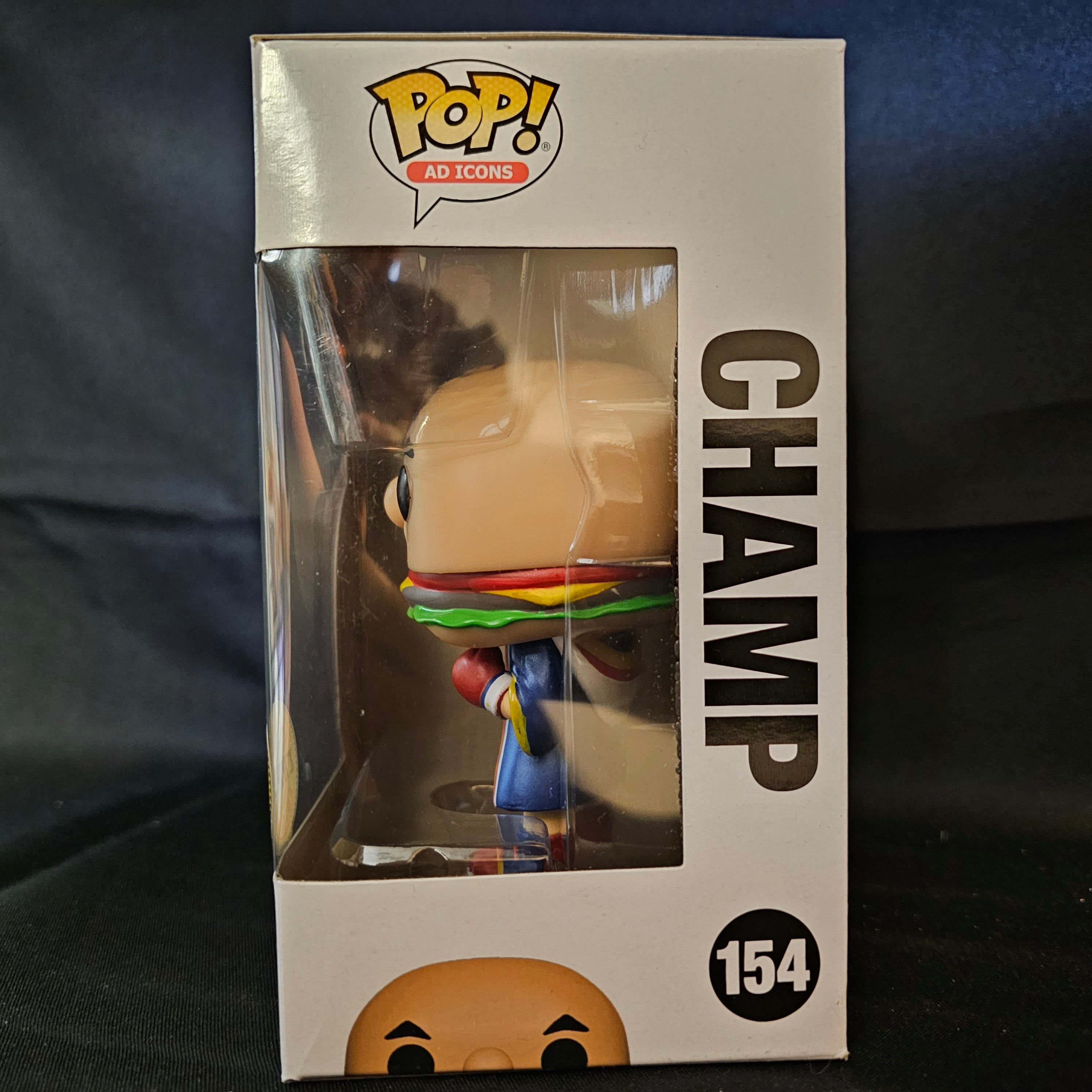 Ad Icons Pop! Vinyl Figure Metallic Champ [Chase] [Jollibee] [154] - Fugitive Toys