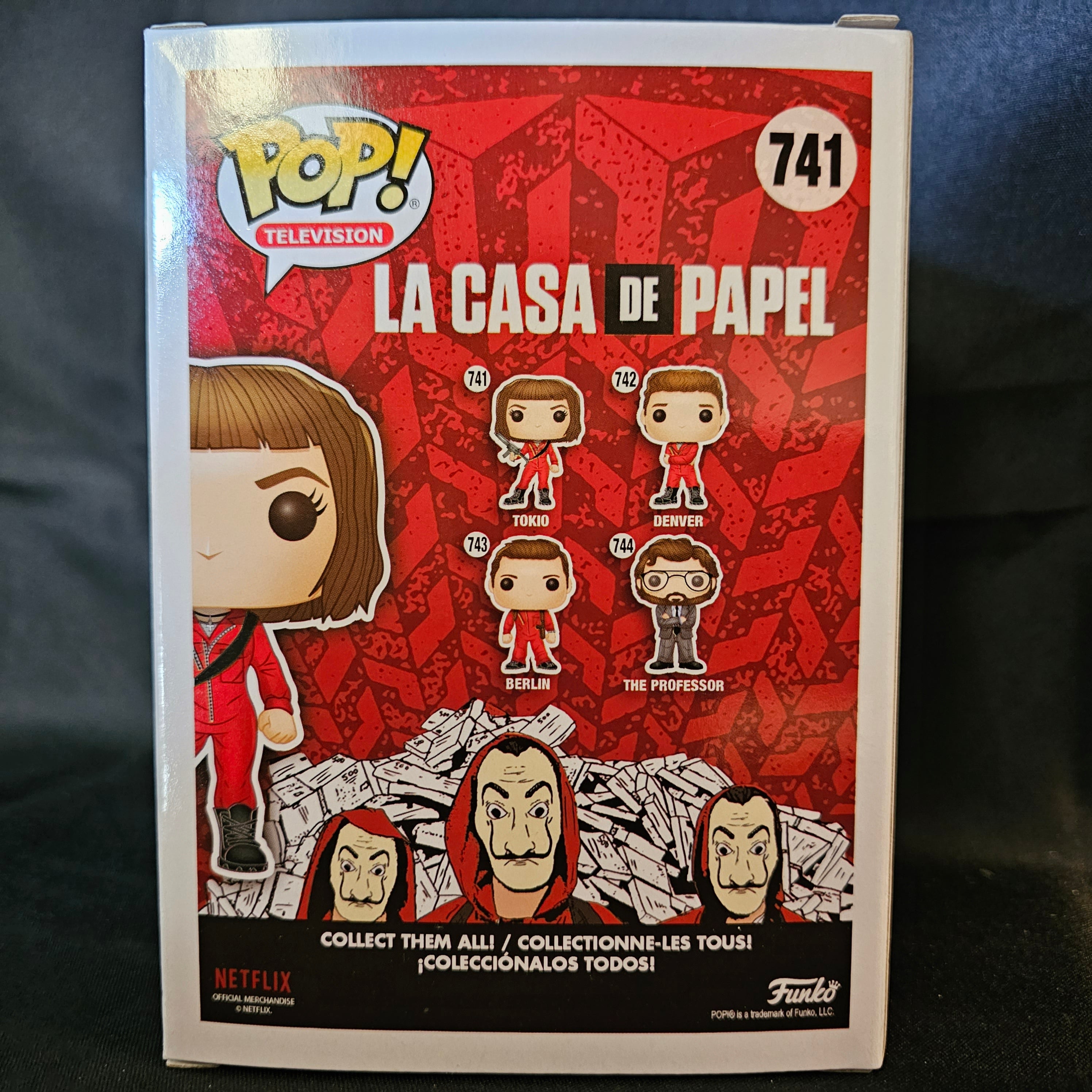 La Casa De Papel Pop! Vinyl Figure Tokio (Chase) [741] - Fugitive Toys