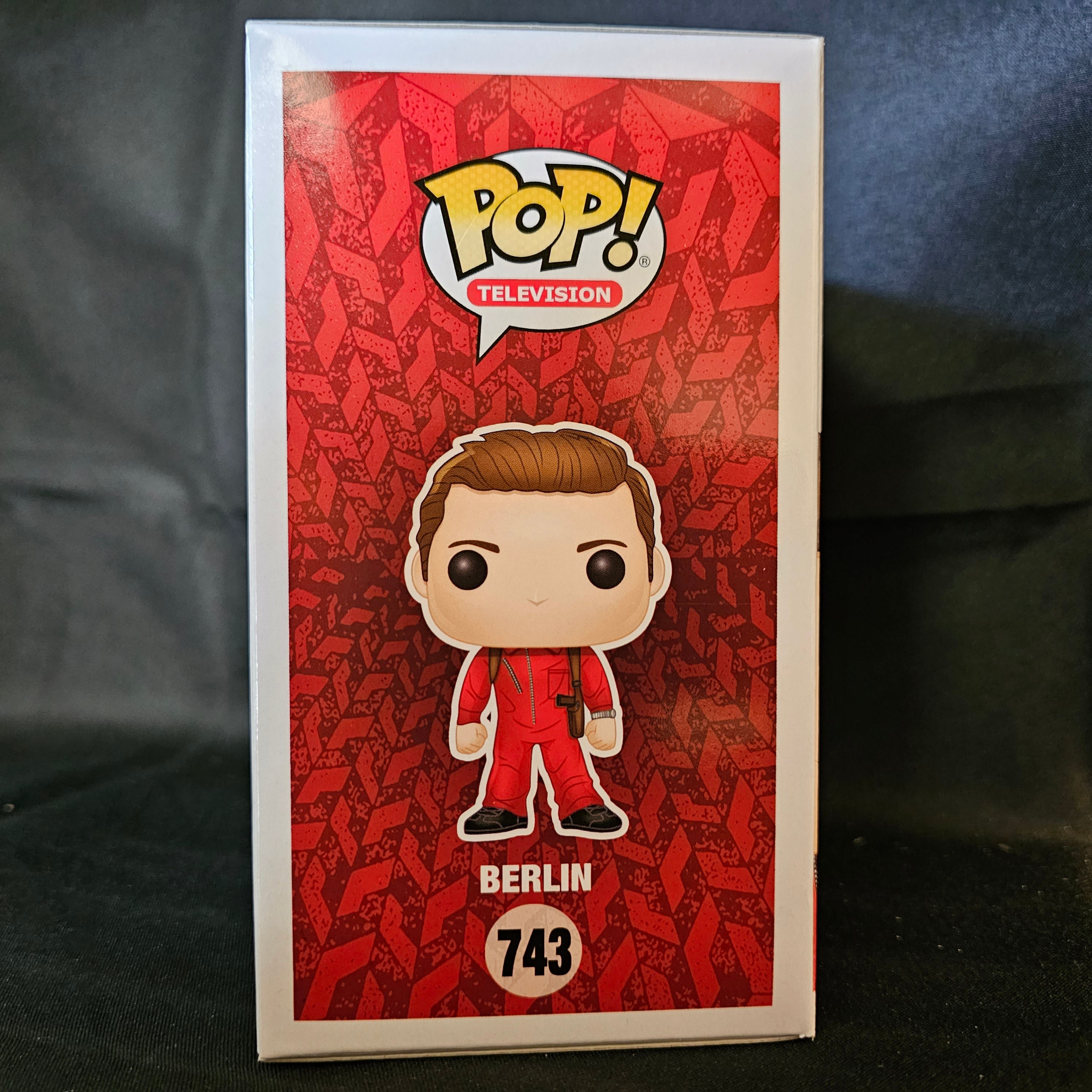 La Casa De Papel Pop! Vinyl Figure Berlin with Dali Mask (Chase) [743] - Fugitive Toys