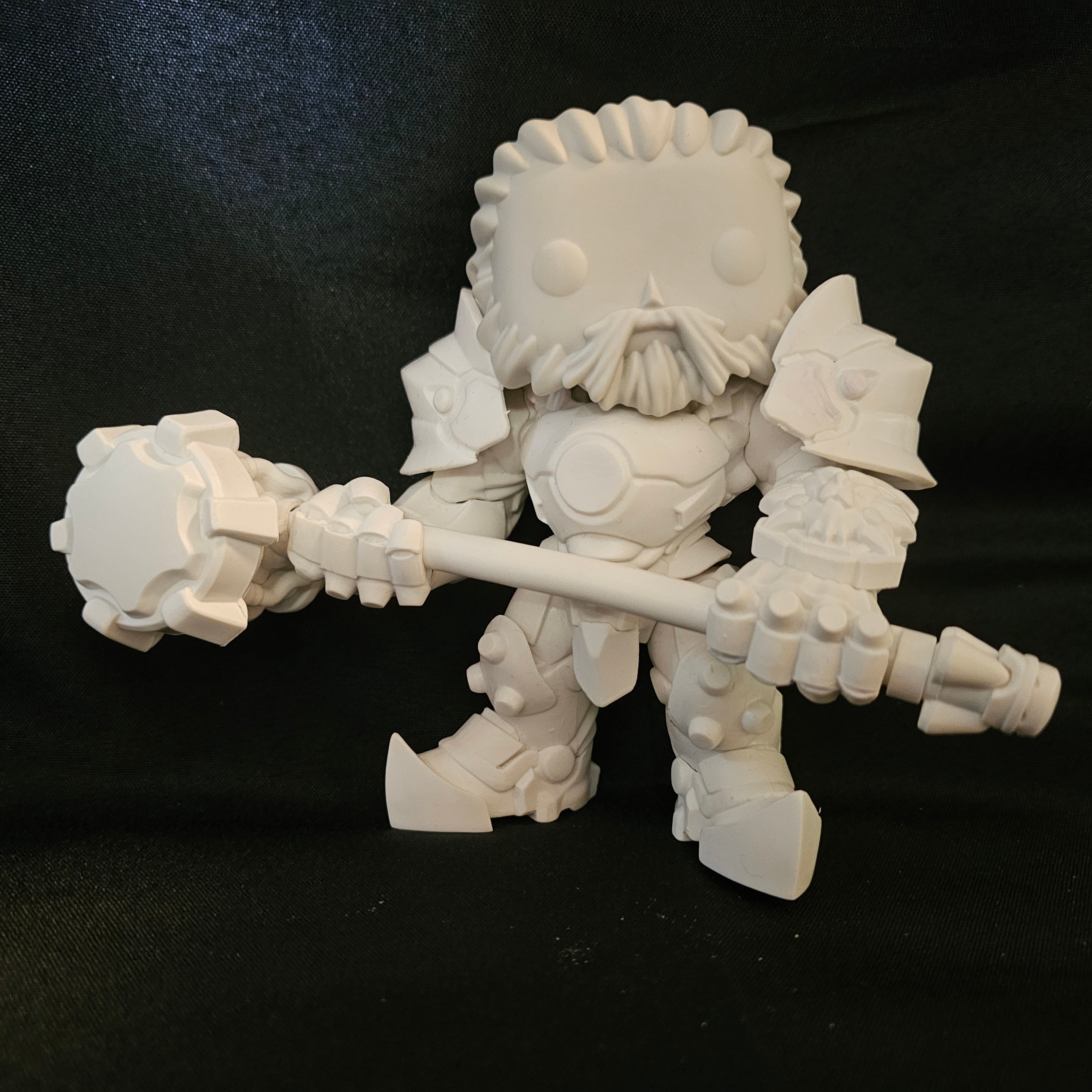 Funko Proto - Reinhardt [No Helmet] [Overwatch] [6-Inch] Prototype - Fugitive Toys