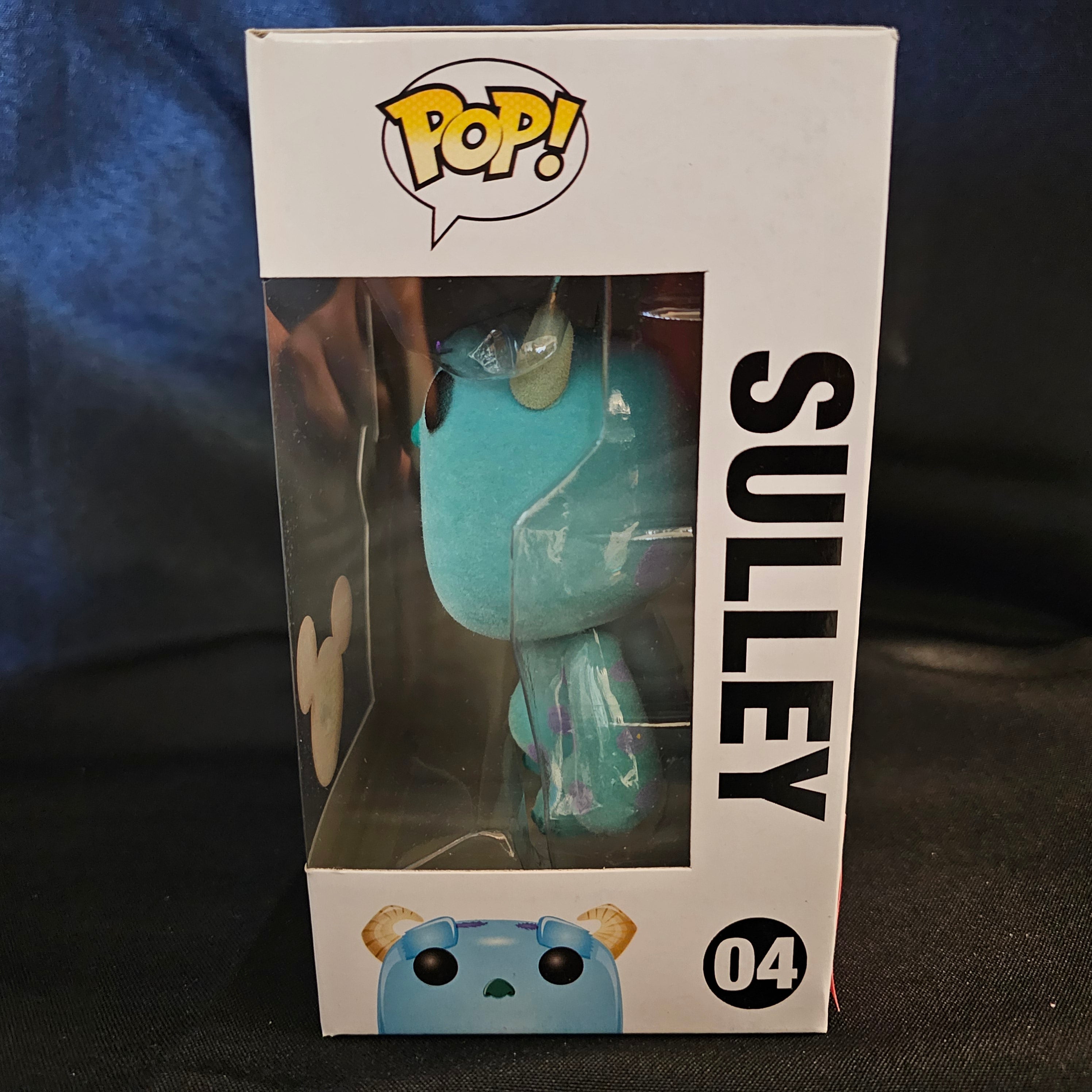 Disney Series 1 Pop! Vinyl Figure Flocked Sulley [Monsters Inc.] [SDCC] [04] - Fugitive Toys