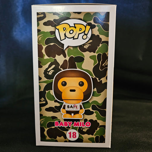 BAPE Pop! Vinyl Figure Flocked Baby Milo [Bait Exclusive] [18] - Fugitive Toys