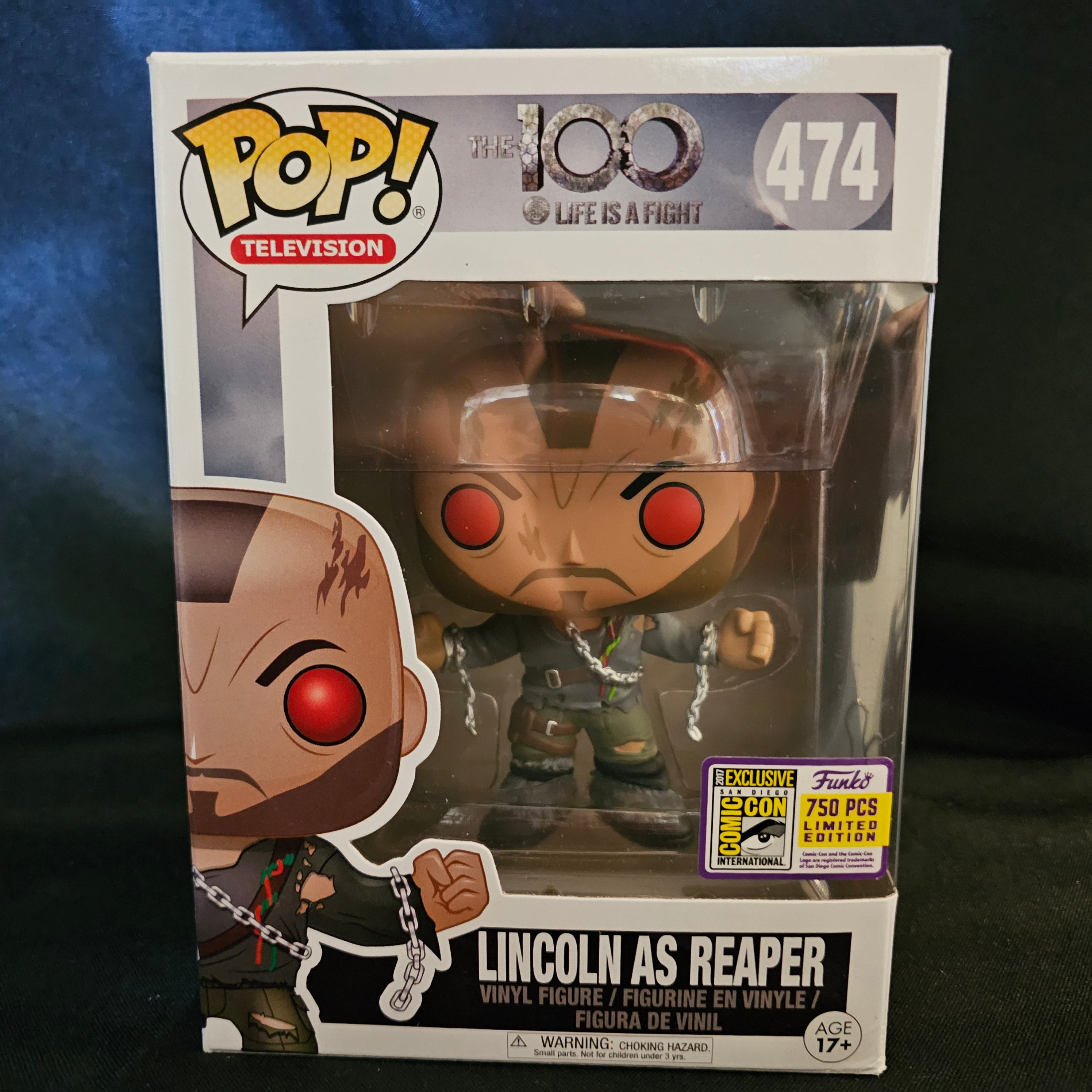 The 100 Pop! Vinyl Figure Lincoln as Reaper [SDCC 2017] [474] - Fugitive Toys