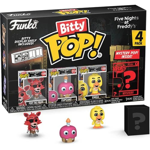 Bitty Pop! Five Nights at Freddy's Nightmare (4-Pack) Random - Fugitive Toys