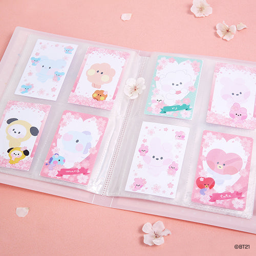 BT21 Cherry Blossom Minini Photo Card Frame - Chimmy - Fugitive Toys