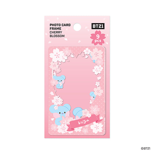 BT21 Cherry Blossom Minini Photo Card Frame - Koya - Fugitive Toys