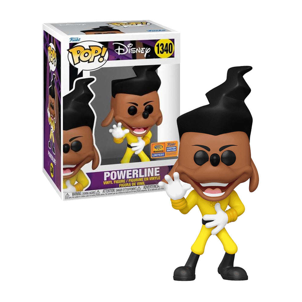 Fugitive Toys Funko Disney Goofy Movie Pop! Vinyl Figure Powerline (Dancing) [Wondercon 2023] [1340]