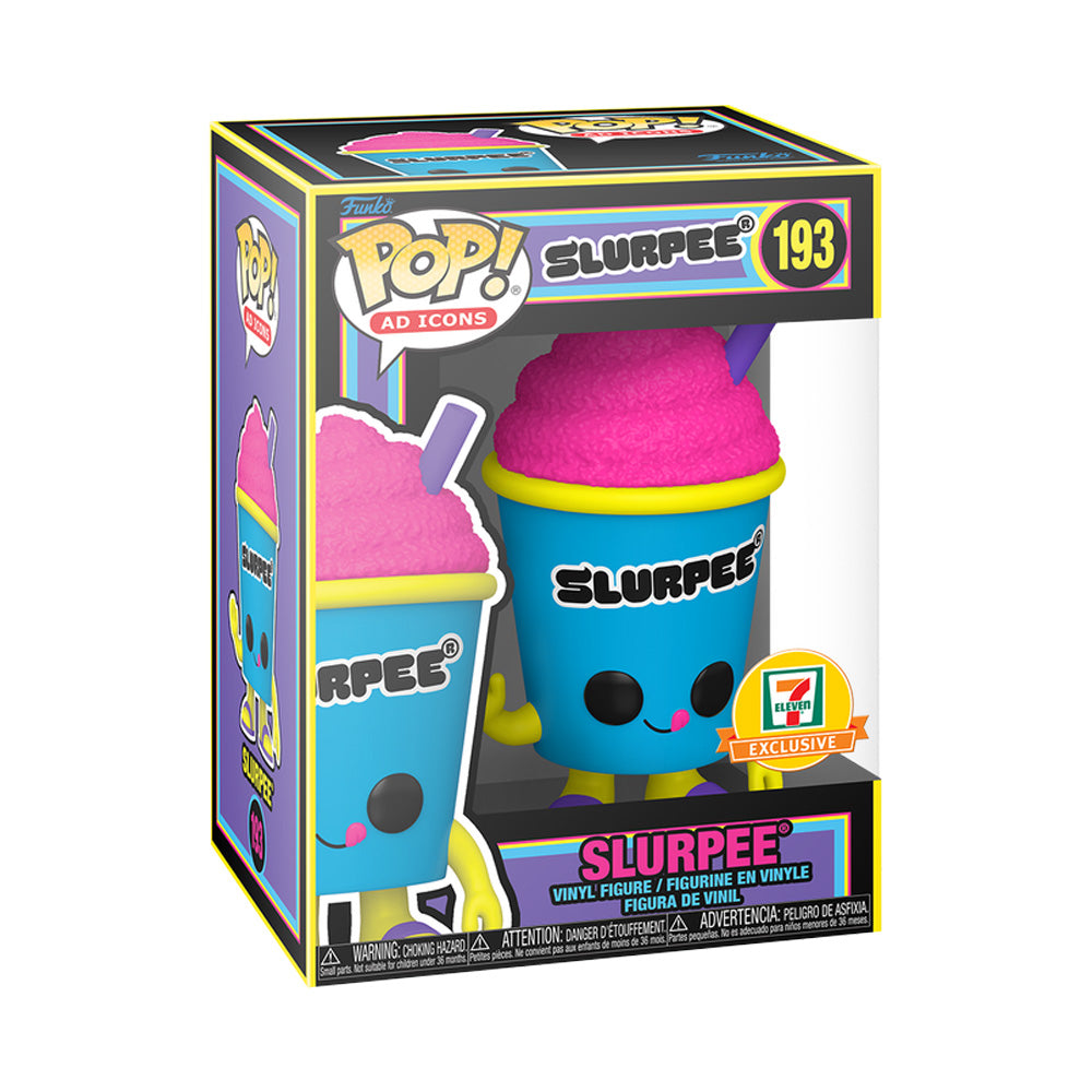 Fugitive Toys Funko Ad Icons Pop! Vinyl Figure 7-11 Strawberry Slurpee (Blacklight | Pink) [193]