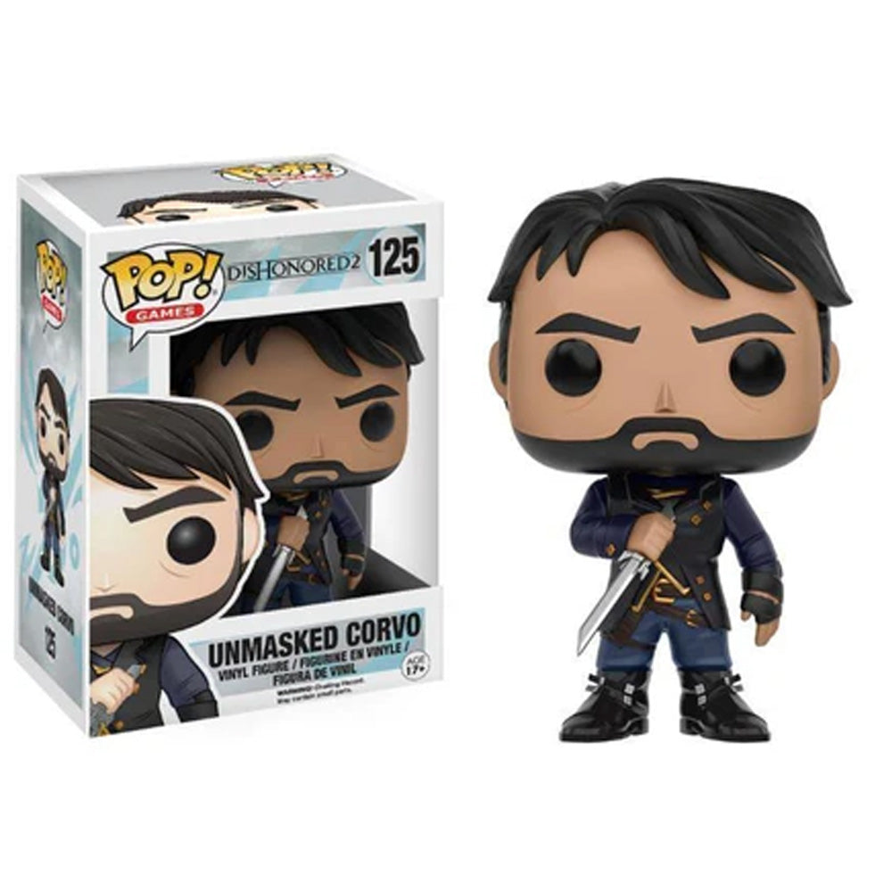 Fugitive Toys Funko Dishonored 2 Pop! Vinyl Figure Unmasked Corvo [124]