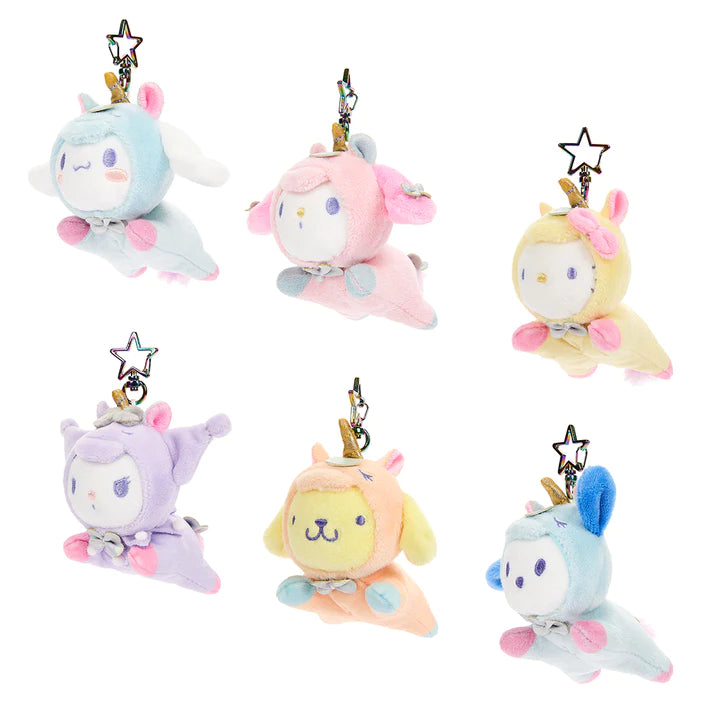 Kidrobot x Hello Kitty and Friends Unicorno Plush Charms: Pompompurin - Fugitive Toys